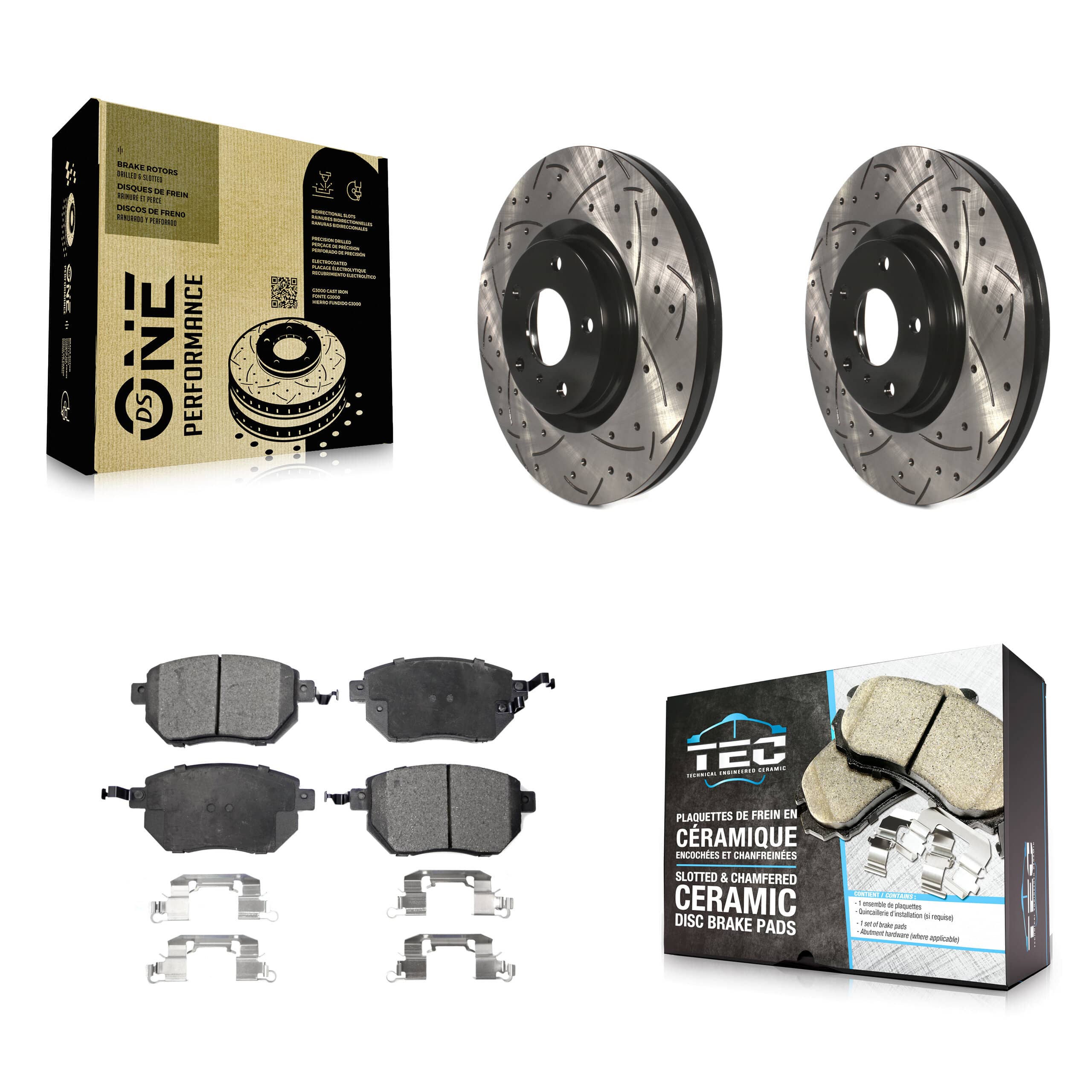 Transit Auto - KDT-100069 - Front Disc Brake Kits