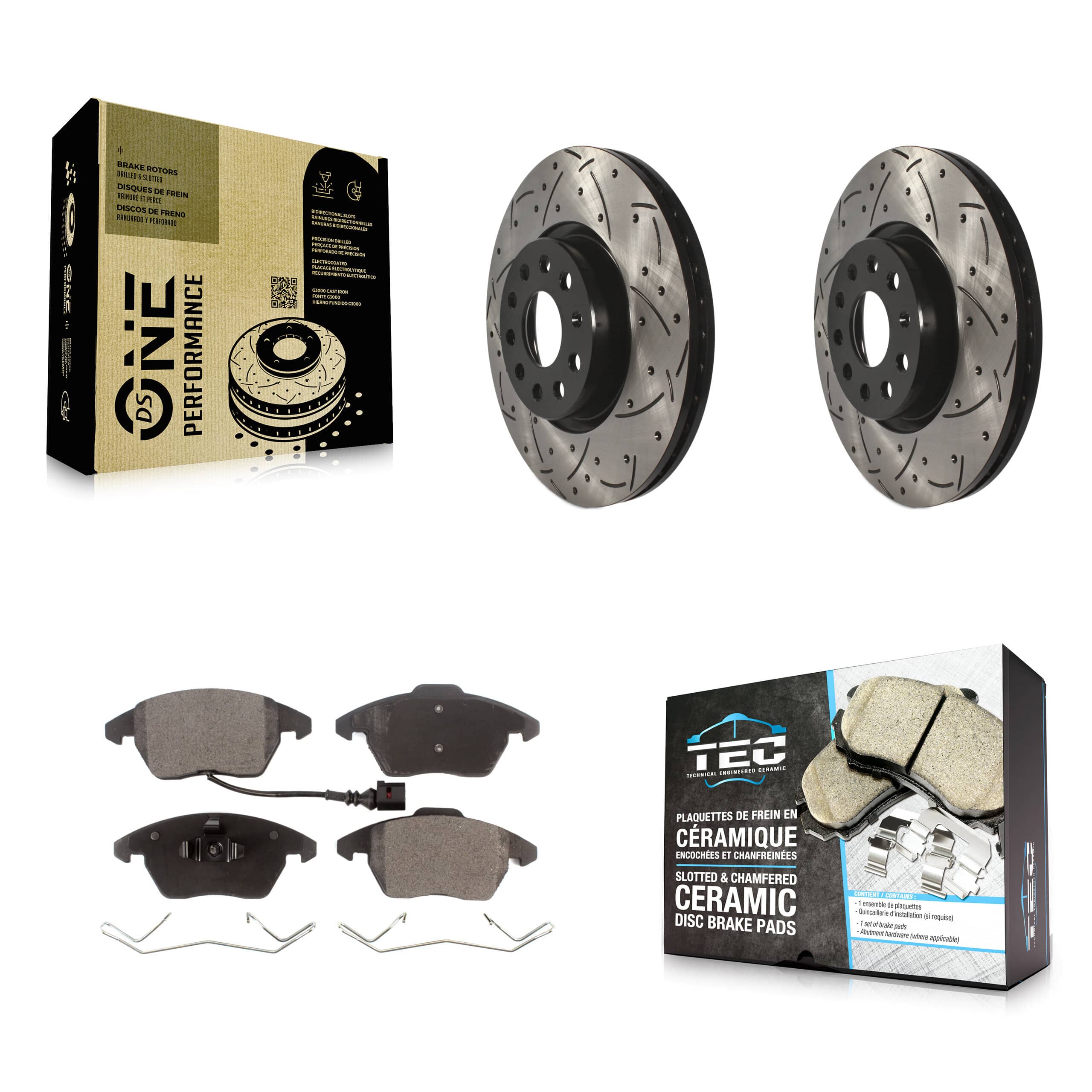 Transit Auto - KDT-100079 - Front Disc Brake Kits