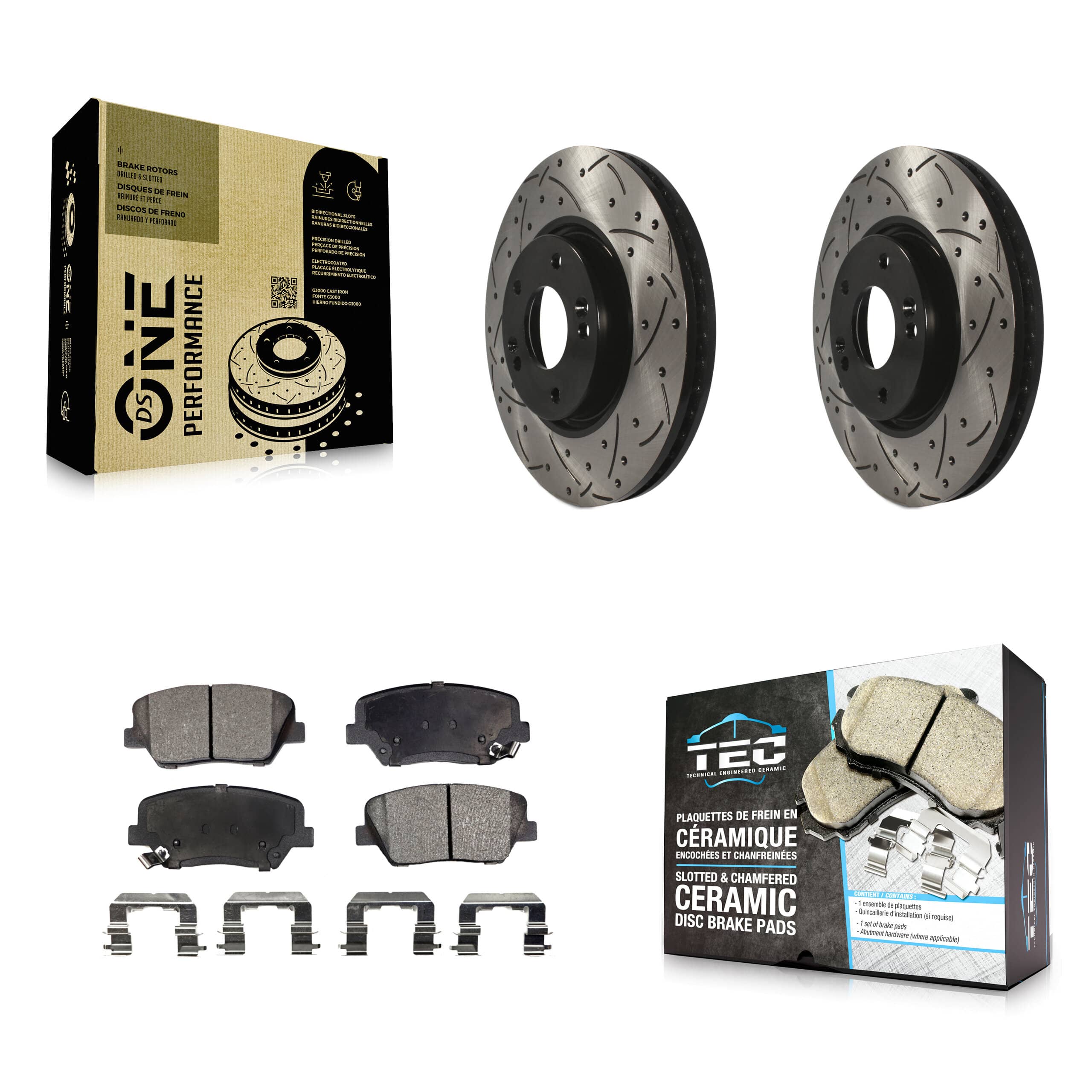 Transit Auto - KDT-100088 - Front Disc Brake Kits