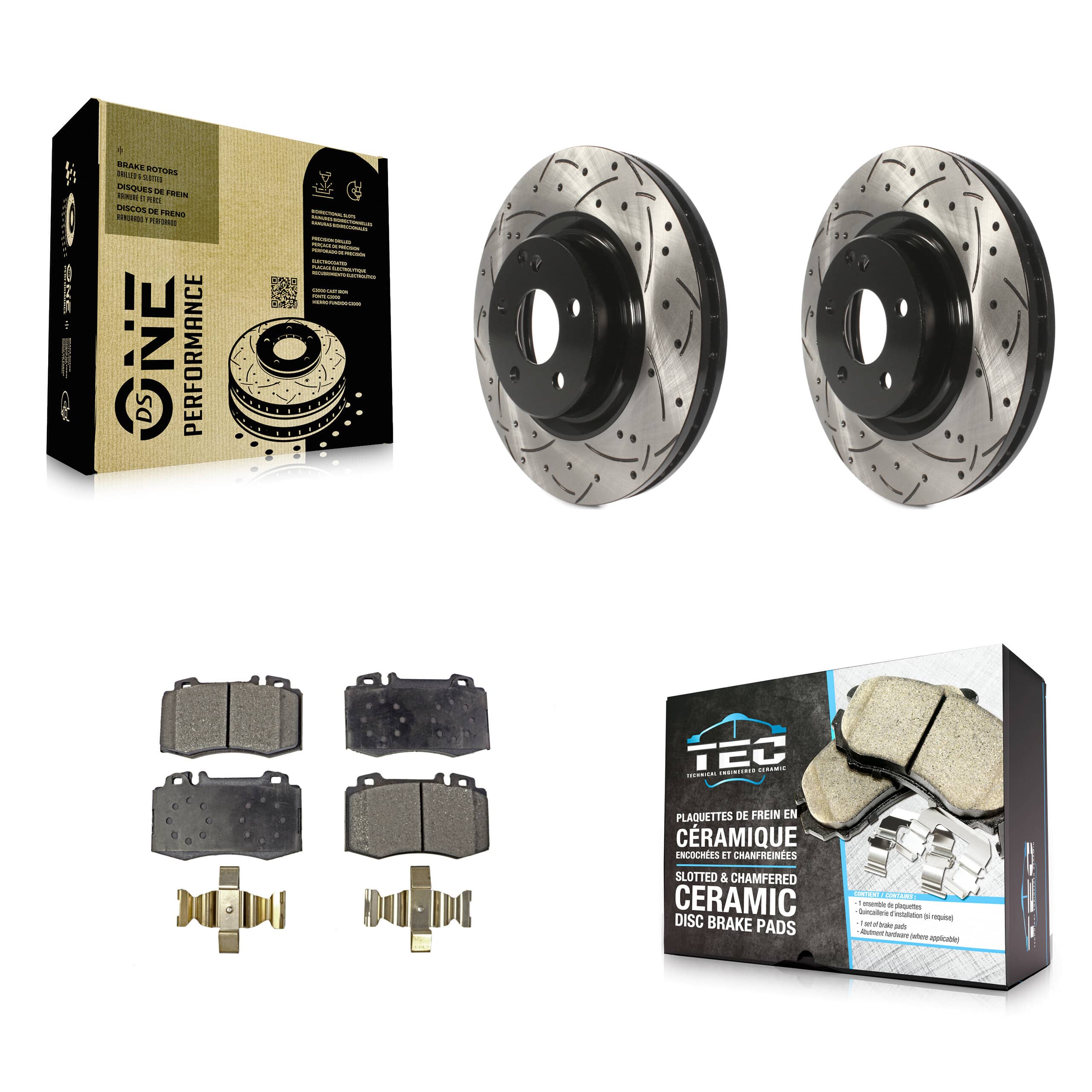 Transit Auto - KDT-100105 - Front Disc Brake Kits