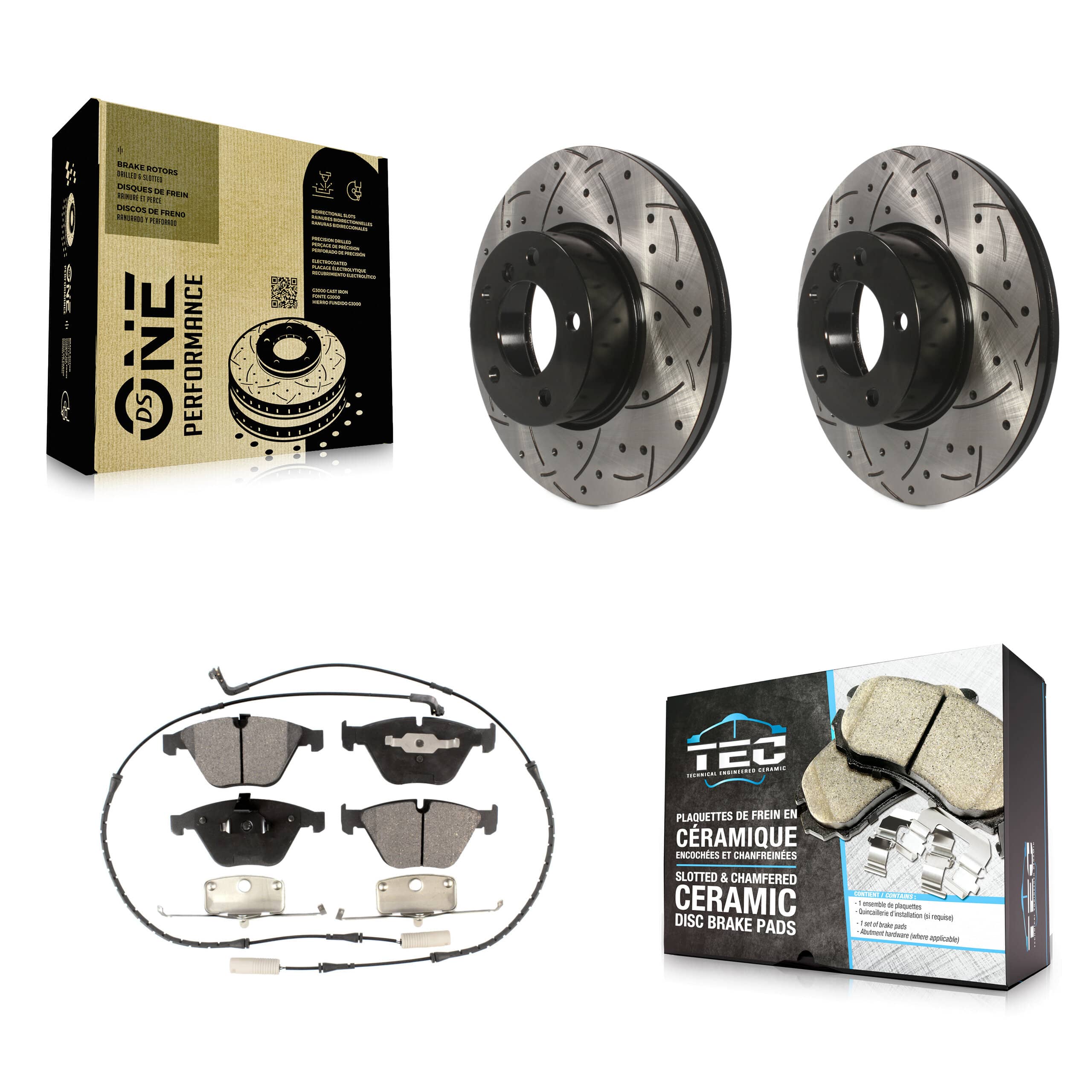 Transit Auto - KDT-100126 - Front Disc Brake Kits