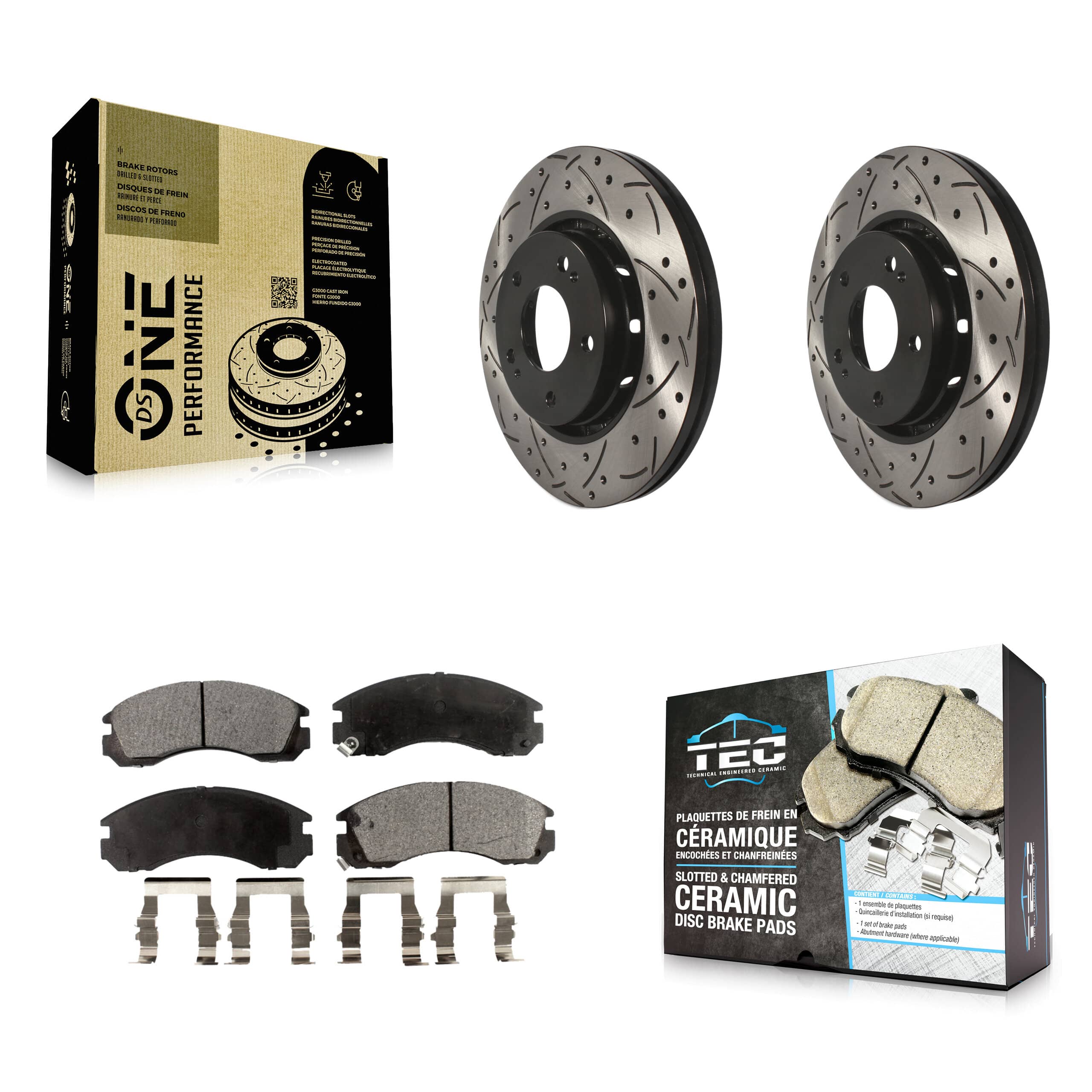 Transit Auto - KDT-100151 - Front Disc Brake Kits