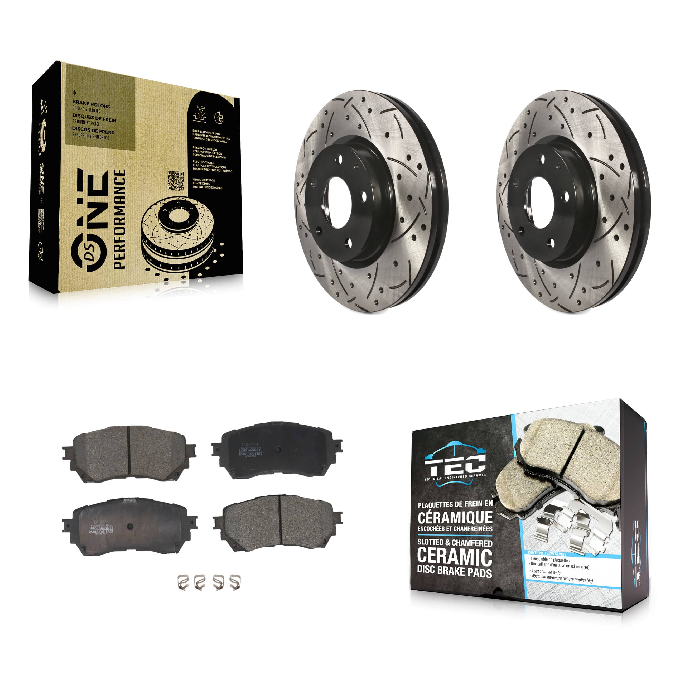 Transit Auto - KDT-100164 - Front Disc Brake Kits