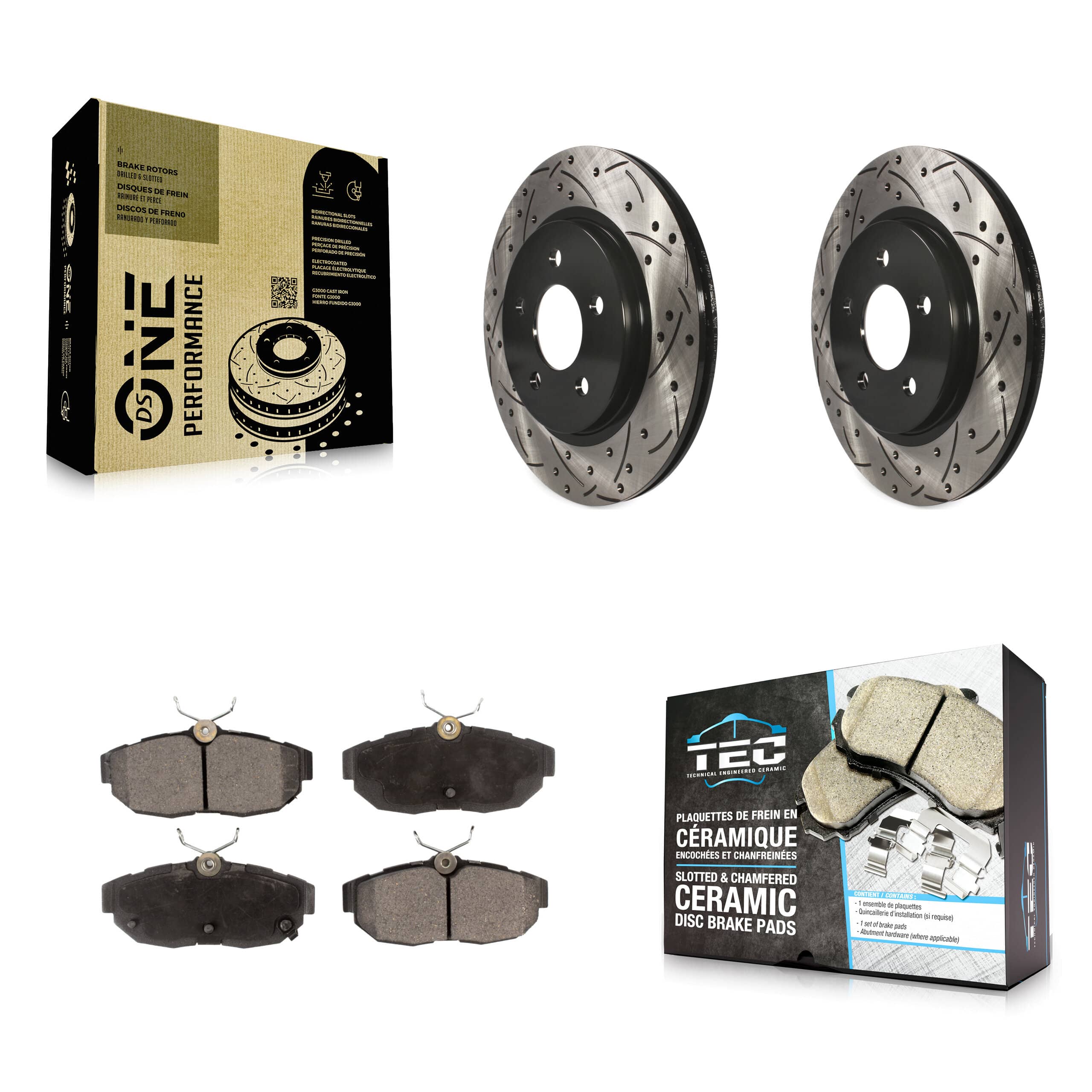 Transit Auto - KDT-100448 - Rear Disc Brake Kits