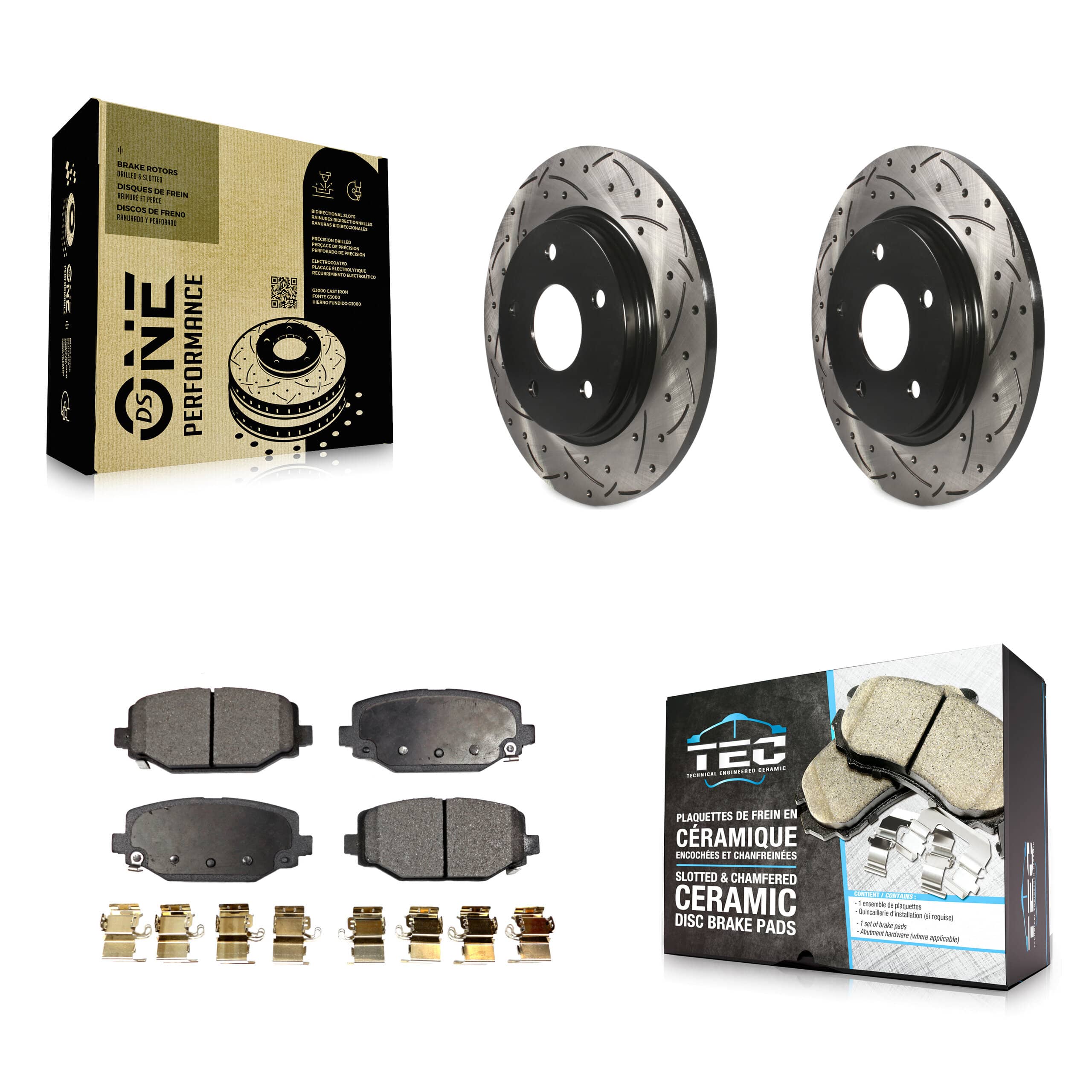 Transit Auto - KDT-100481 - Rear Disc Brake Kits