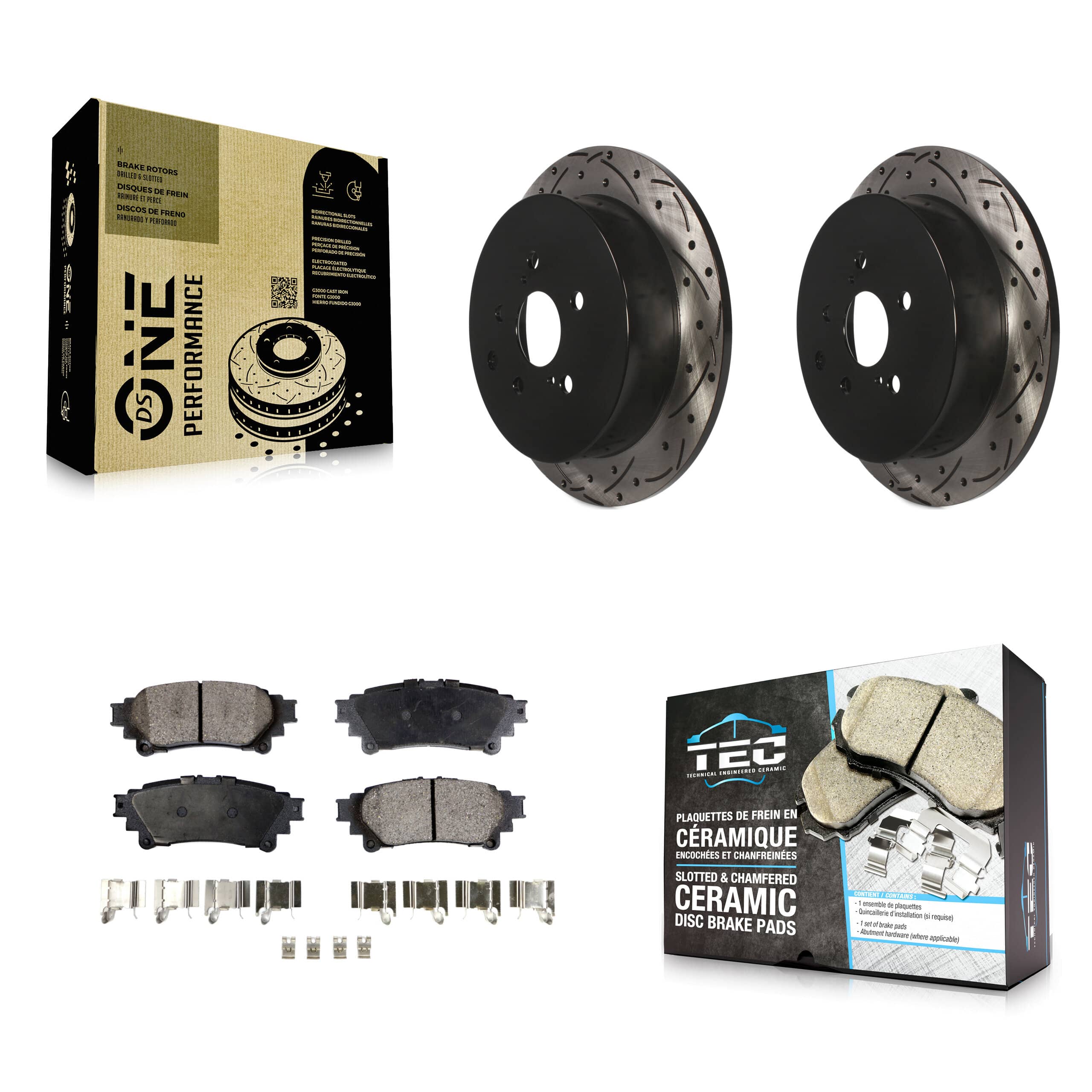 Transit Auto - KDT-100523 - Rear Disc Brake Kits