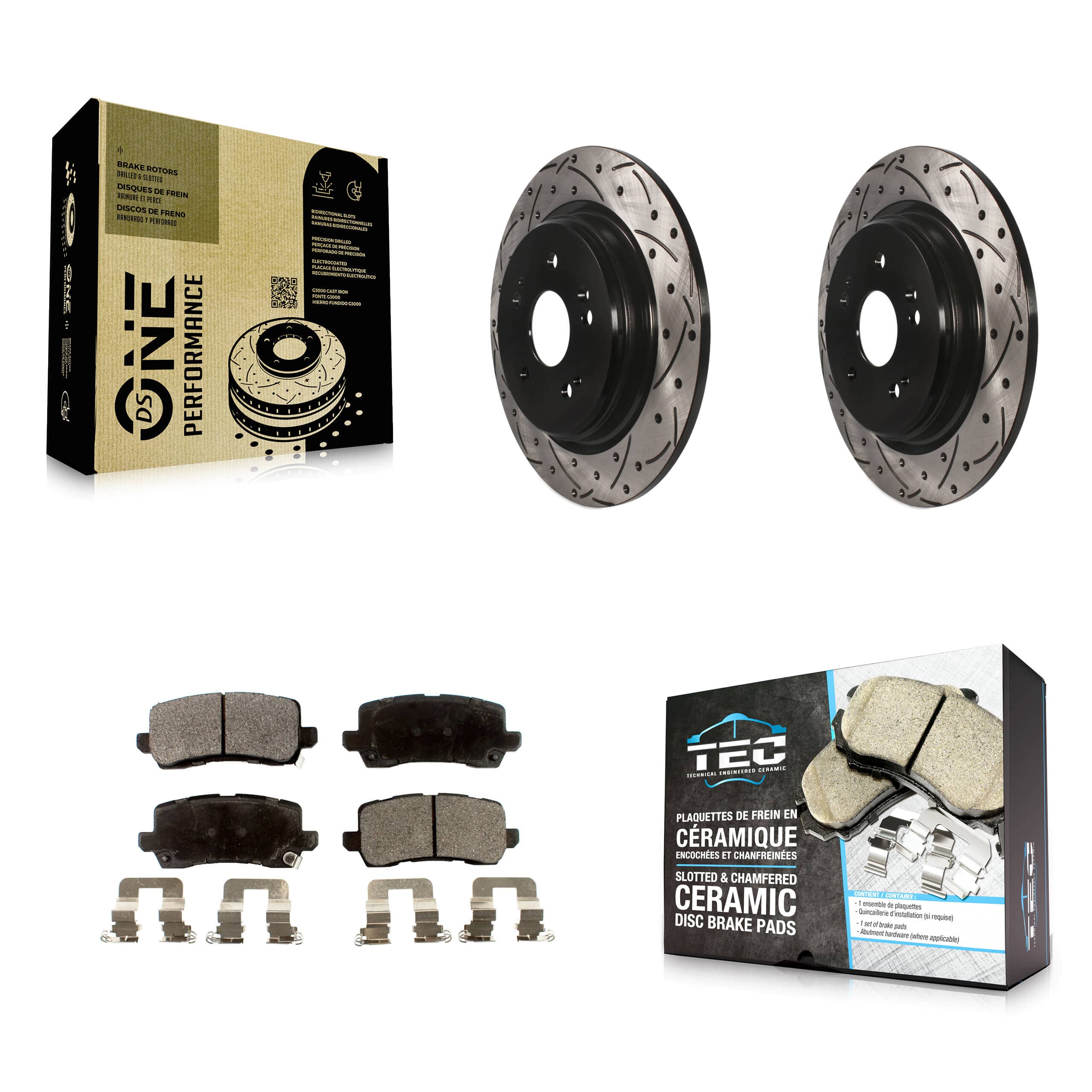 Transit Auto - KDT-100564 - Rear Disc Brake Kits