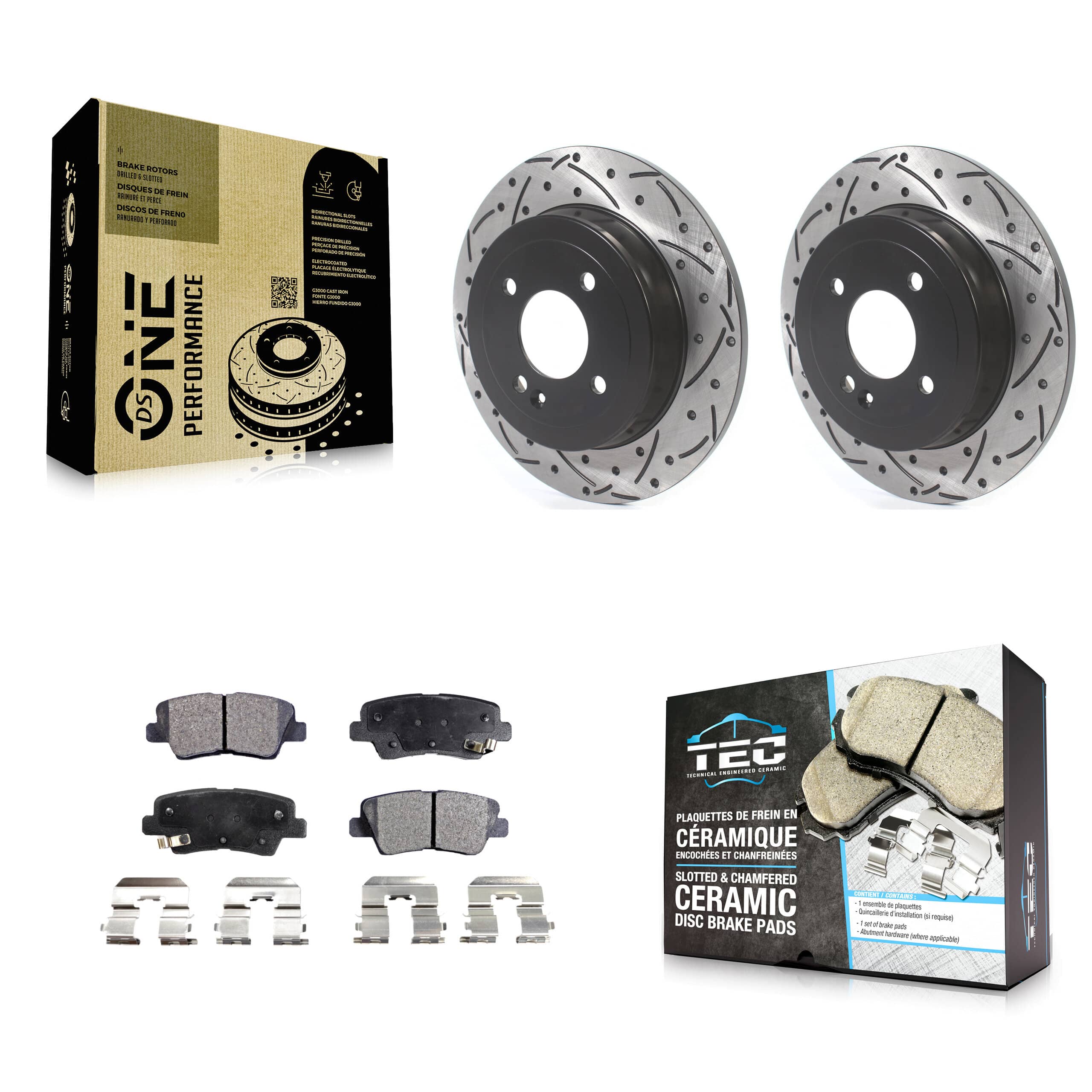 Transit Auto - KDT-100705 - Rear Disc Brake Kits