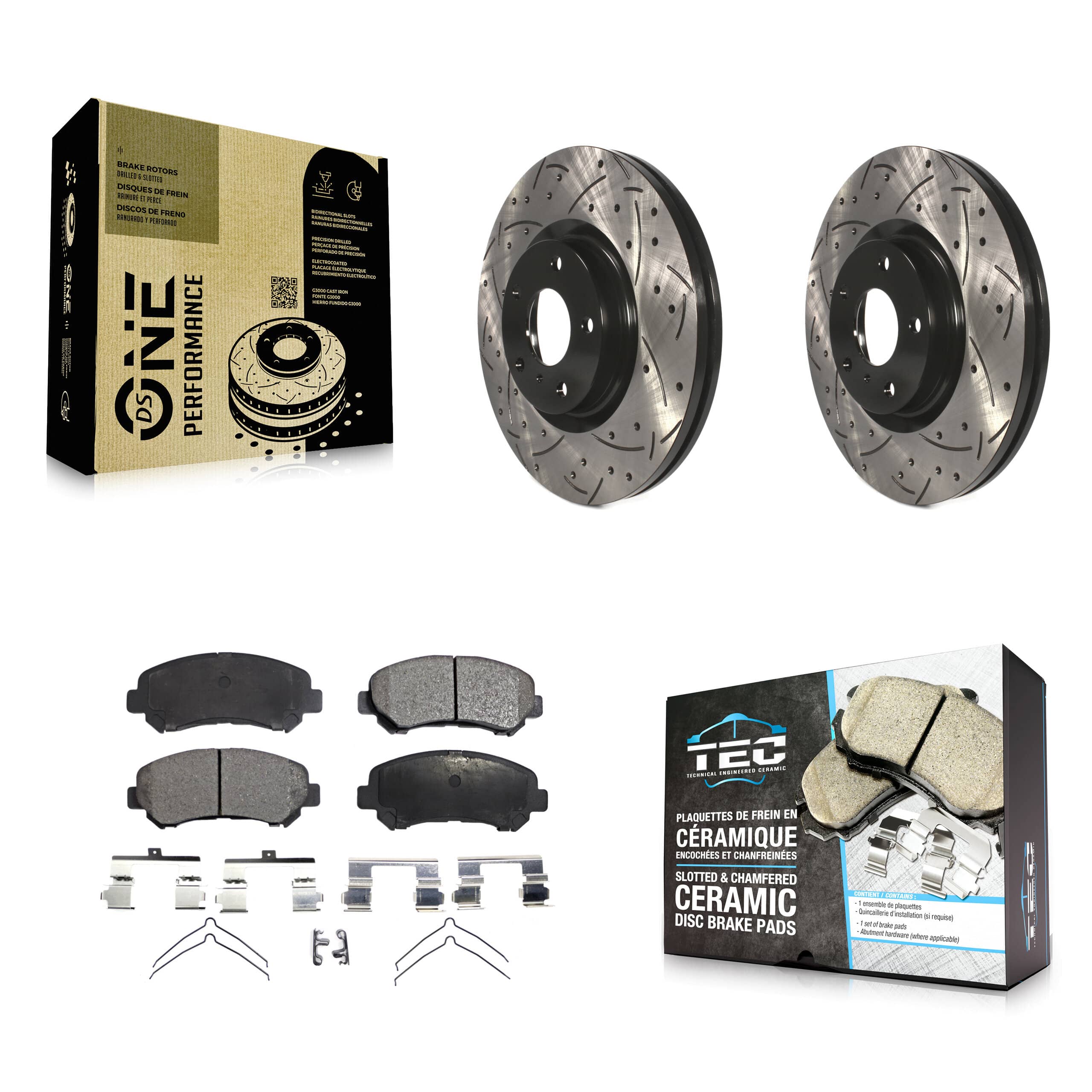 Transit Auto - KDT-100725 - Front Disc Brake Kits
