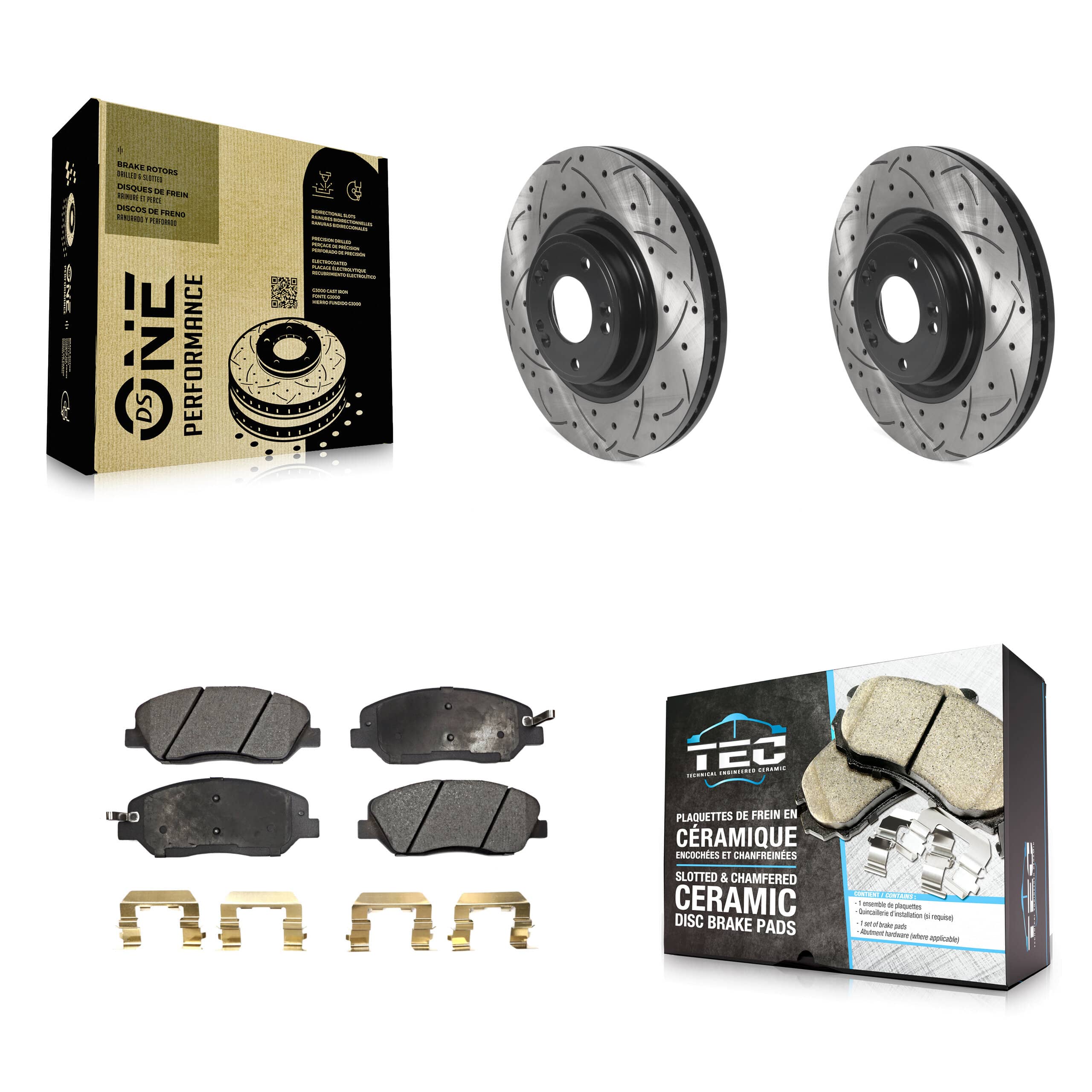 Transit Auto - KDT-100784 - Front Disc Brake Kits