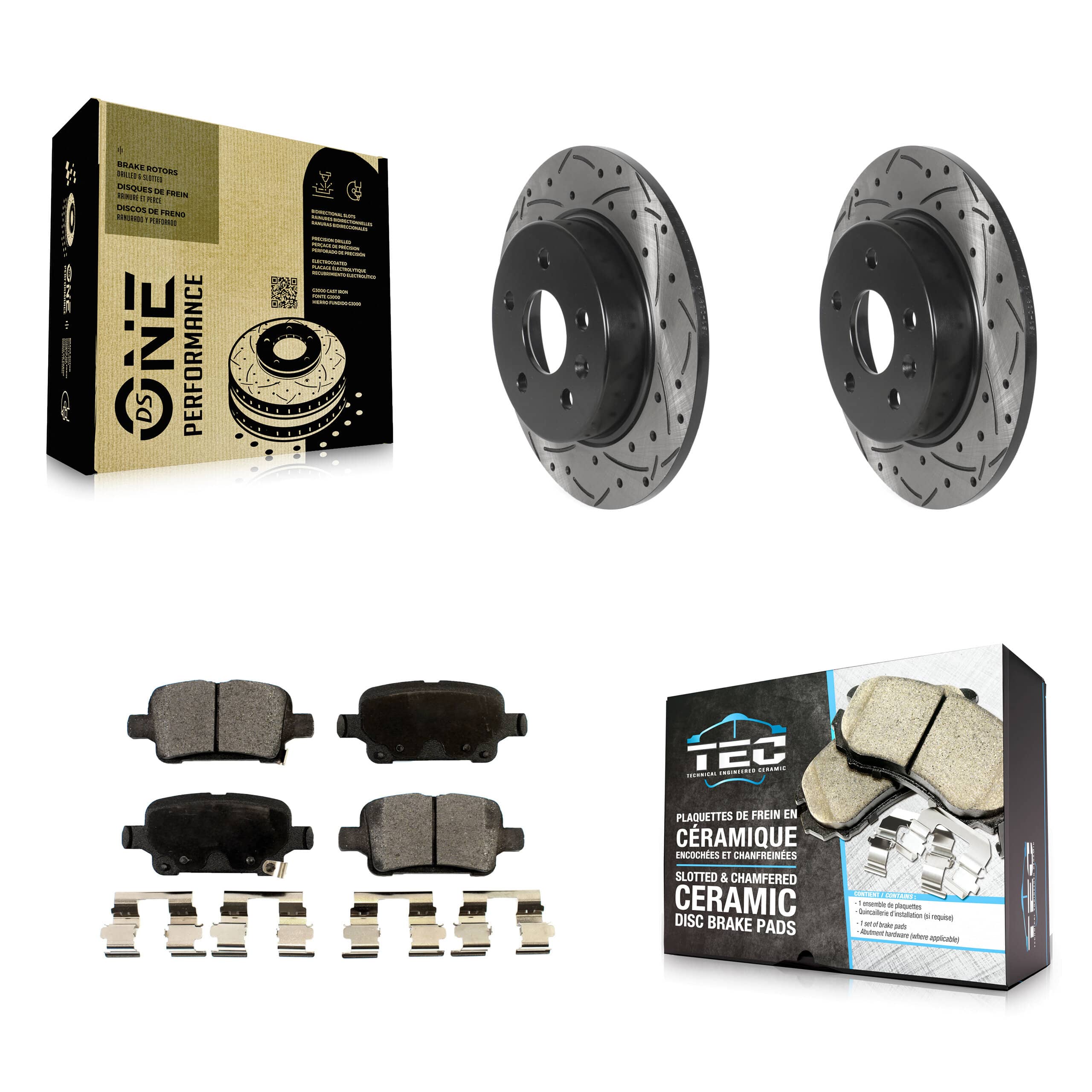 Transit Auto - KDT-101007 - Rear Disc Brake Kits