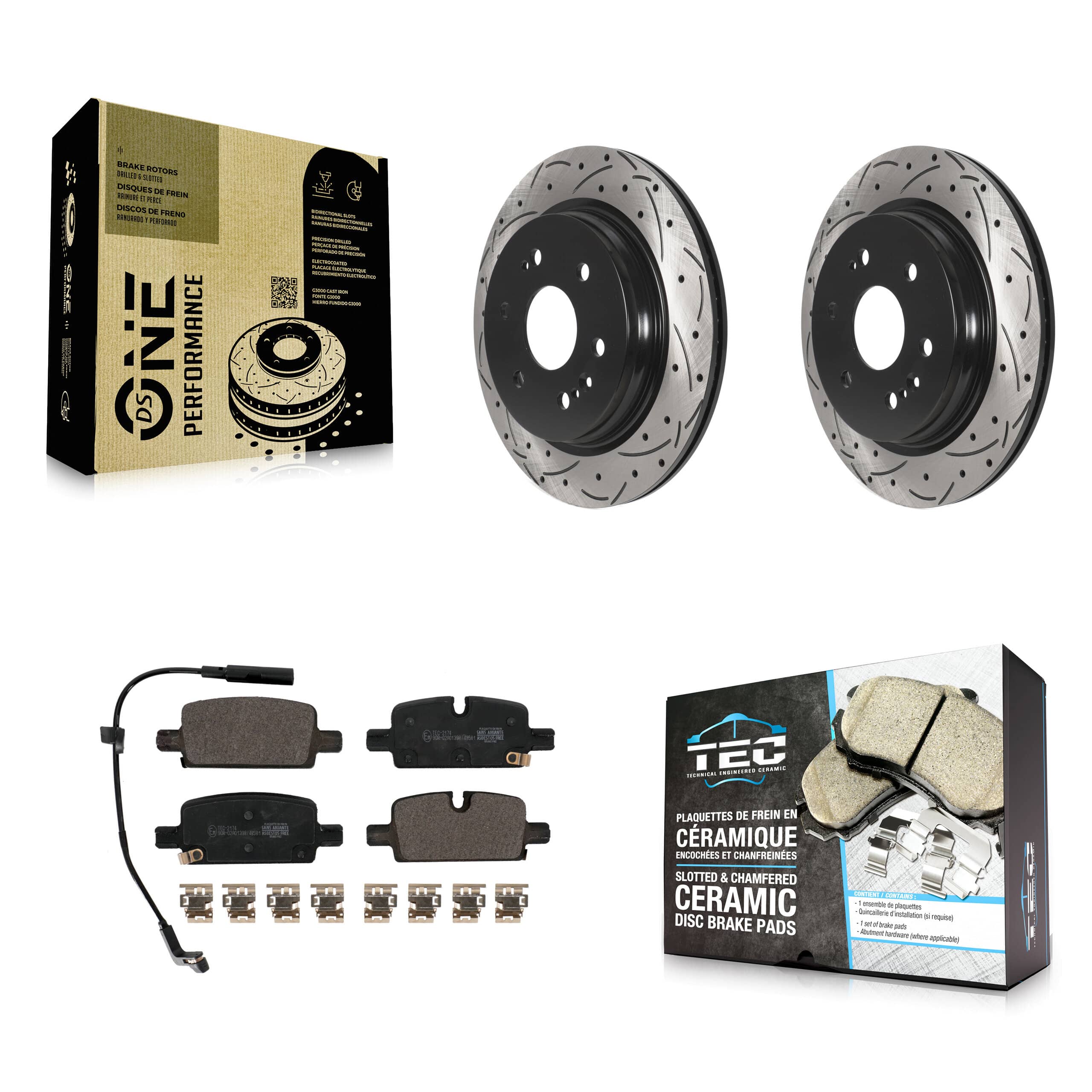 Transit Auto - KDT-101090 - Rear Disc Brake Kits
