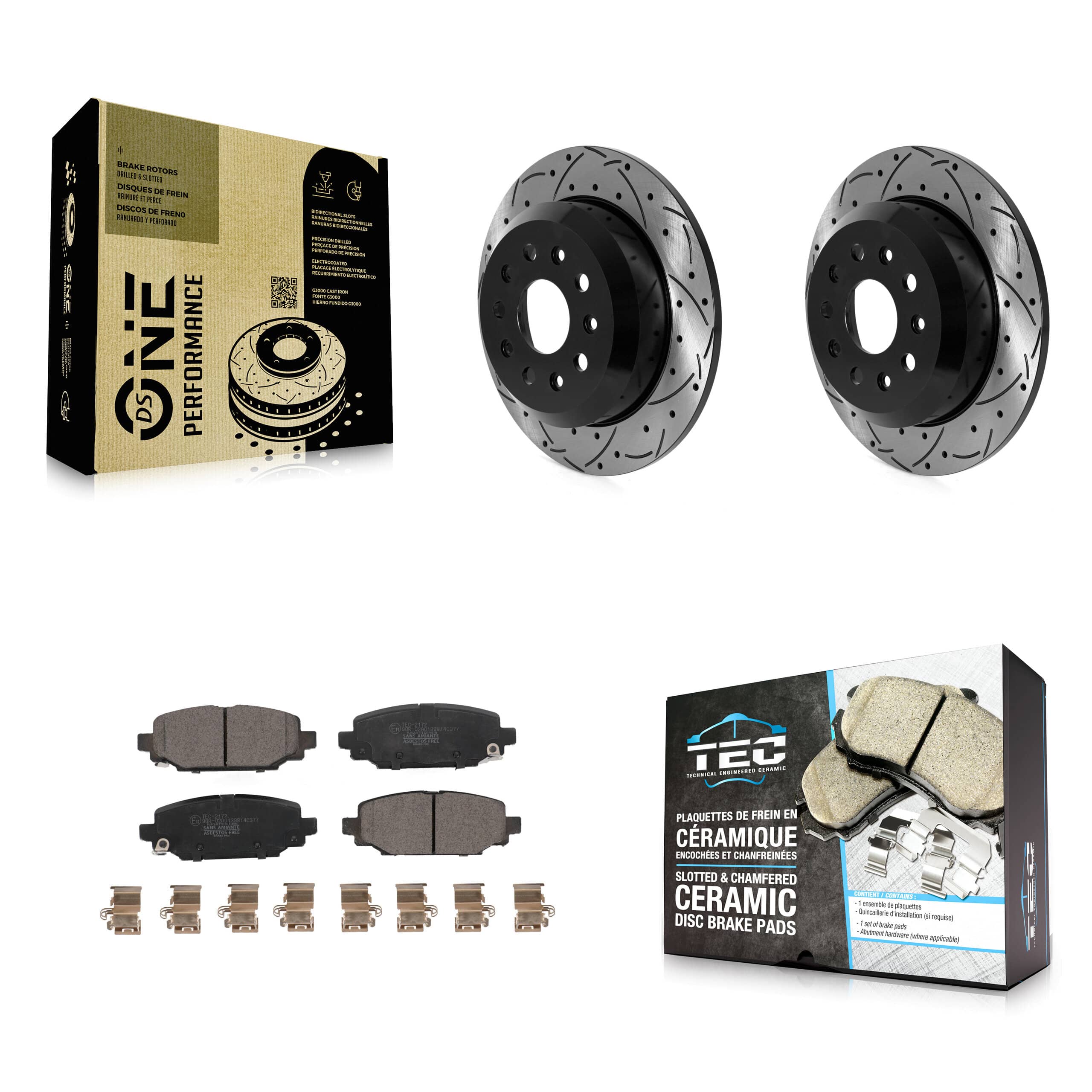 Transit Auto - KDT-101091 - Rear Disc Brake Kits