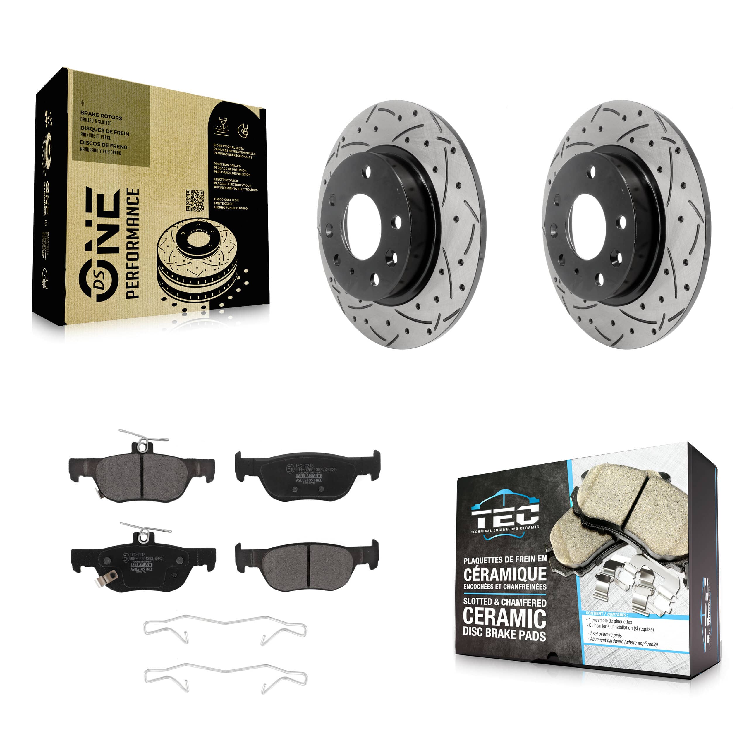 Transit Auto - KDT-101102 - Rear Disc Brake Kits