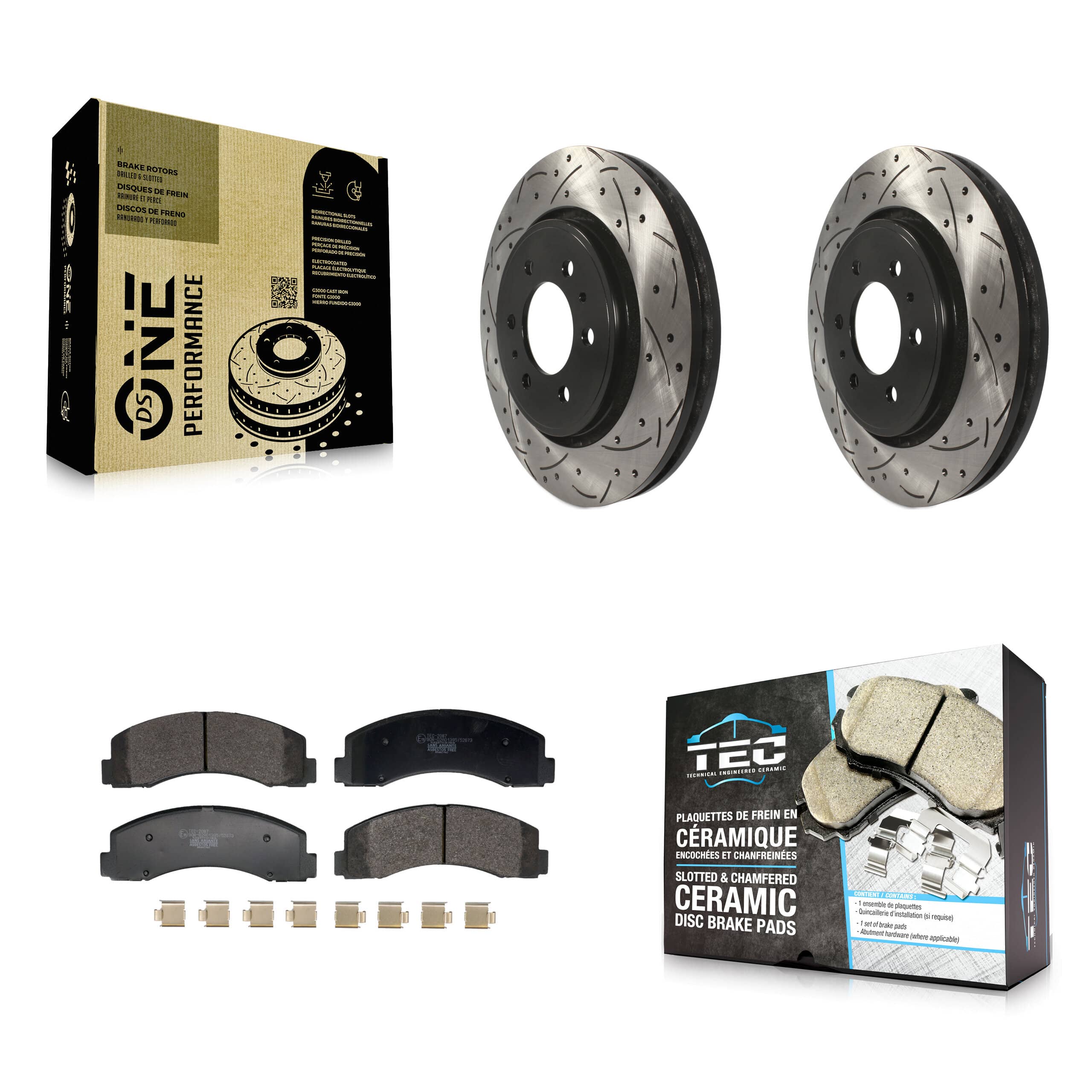 Transit Auto - KDT-101249 - Front Disc Brake Kits