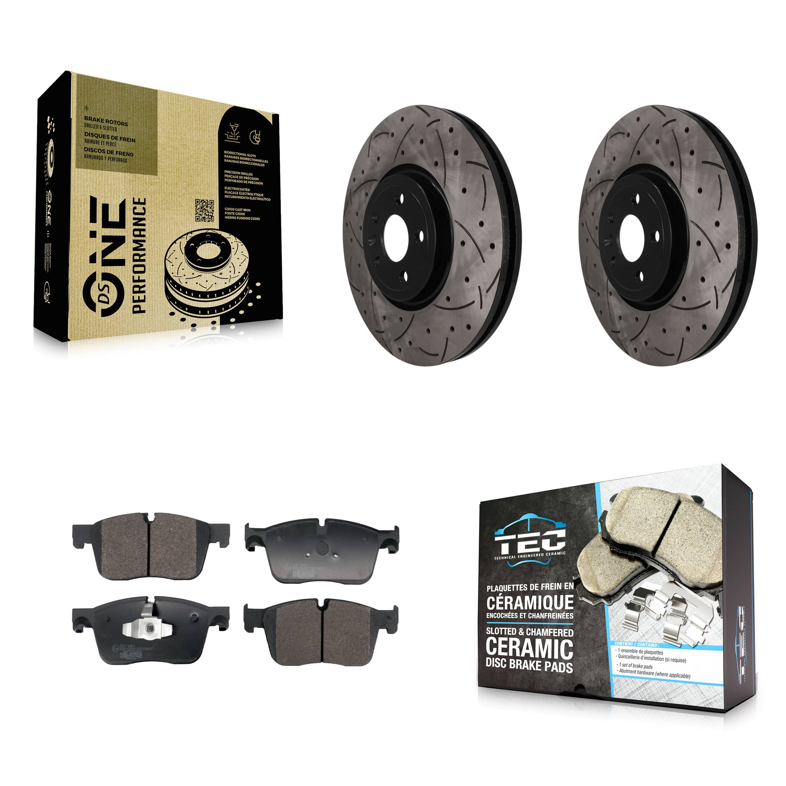 Transit Auto - KDT-101975 - Front Disc Brake Kits