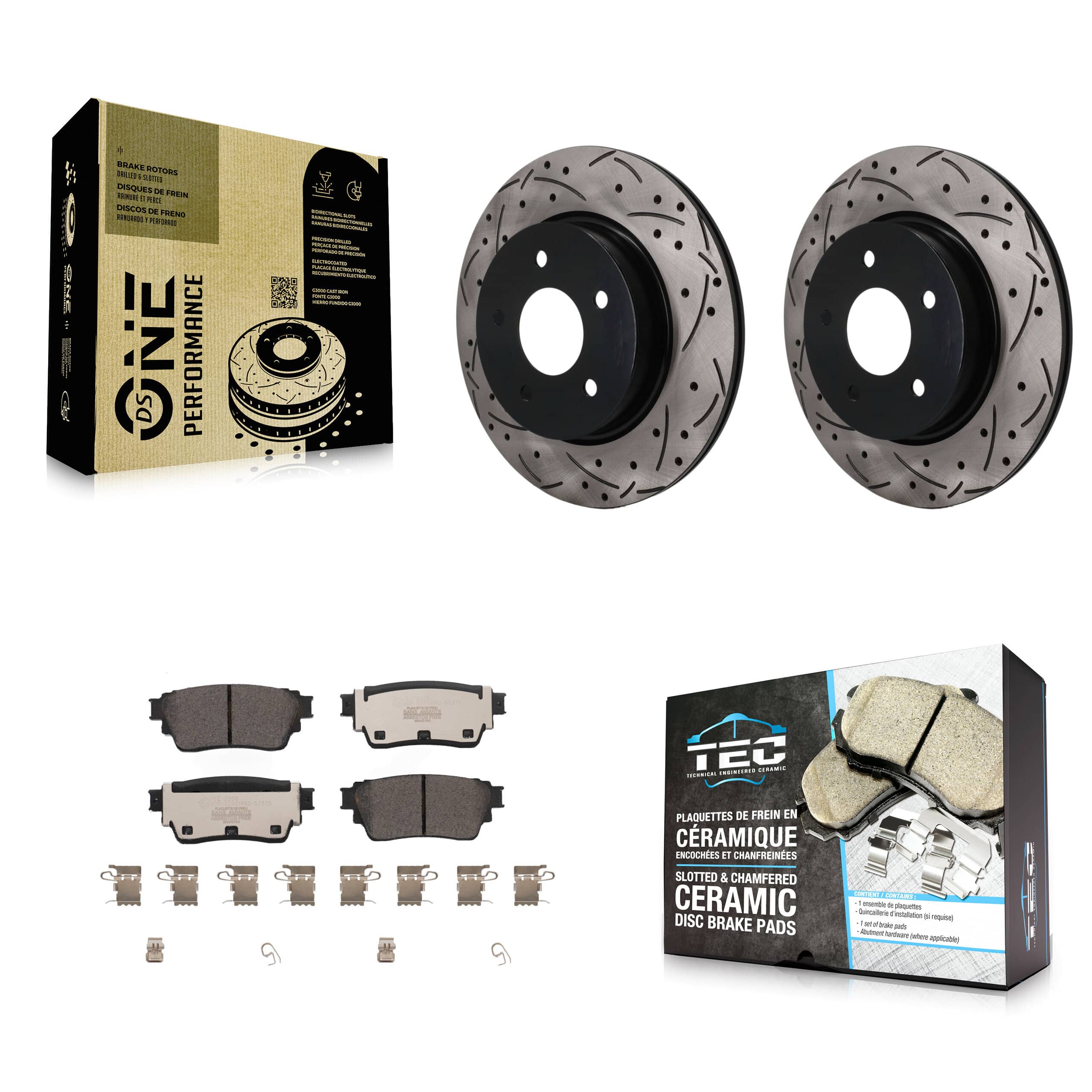 Transit Auto - KDT-102082 - Rear Disc Brake Kits