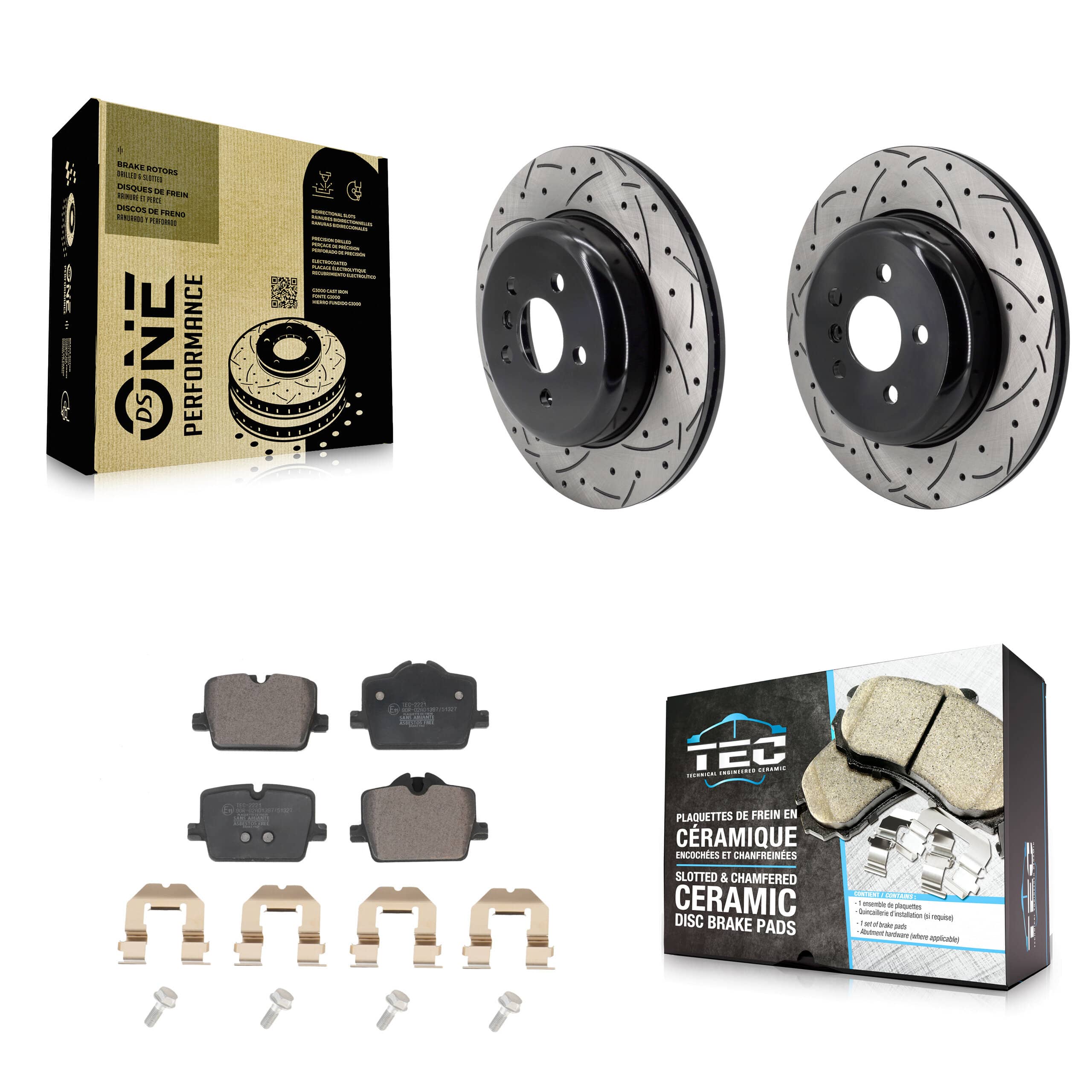 Transit Auto - KDT-102173 - Rear Disc Brake Kits