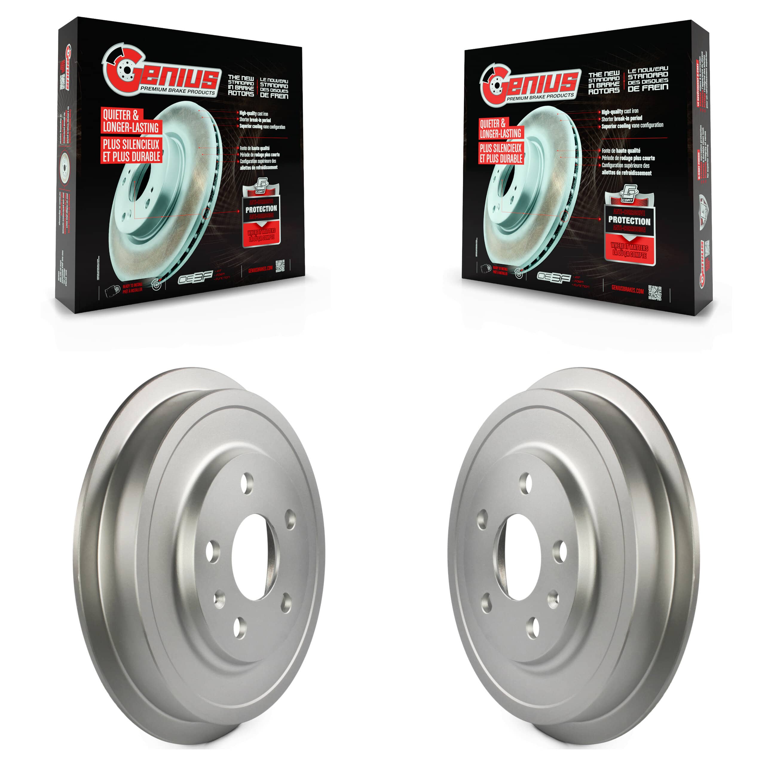 Genius - KG-101417 - Rear Brake Drum Kits