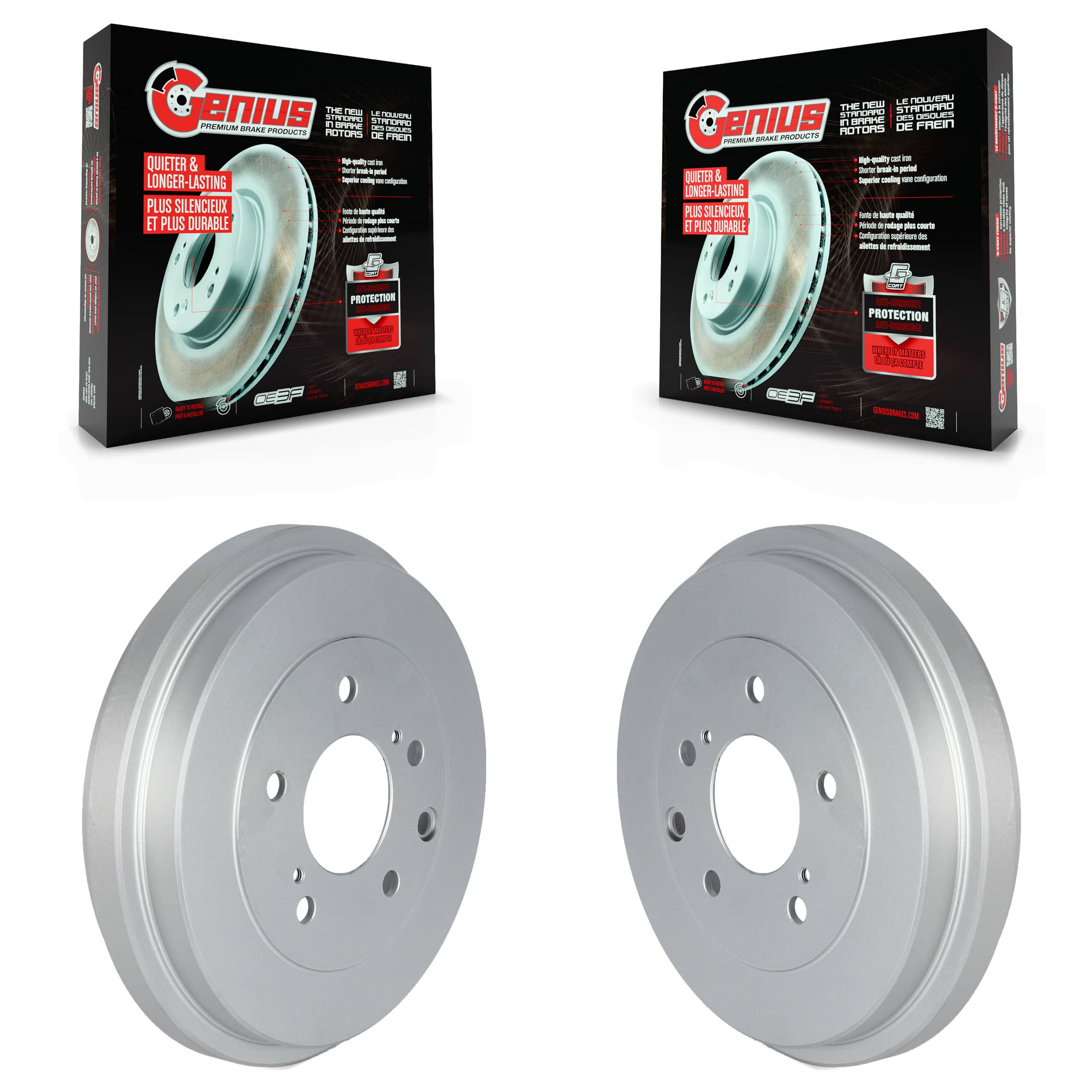 Genius - KG-101492 - Rear Brake Drum Kits
