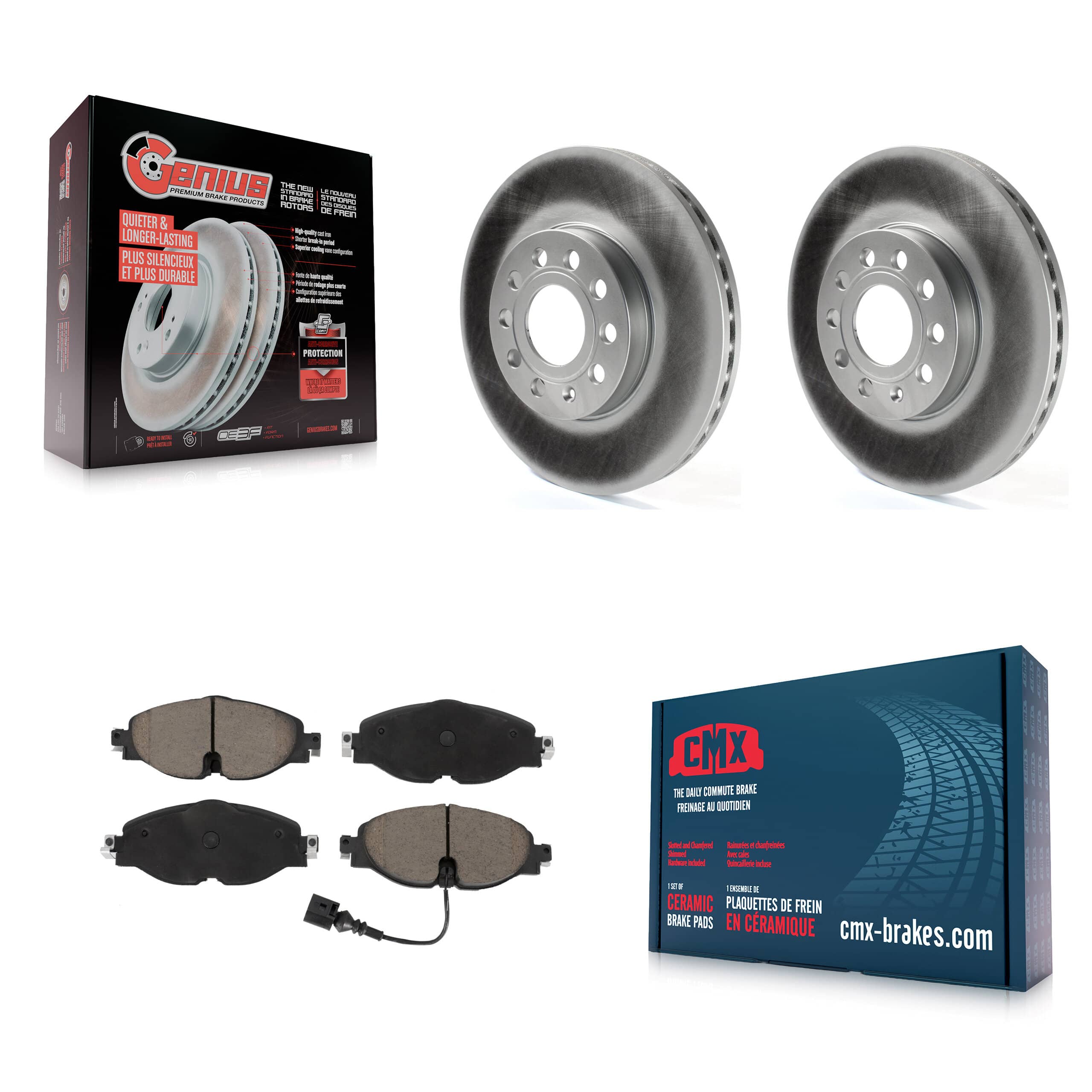 Transit Auto - KGC-100064 - Front Disc Brake Kits