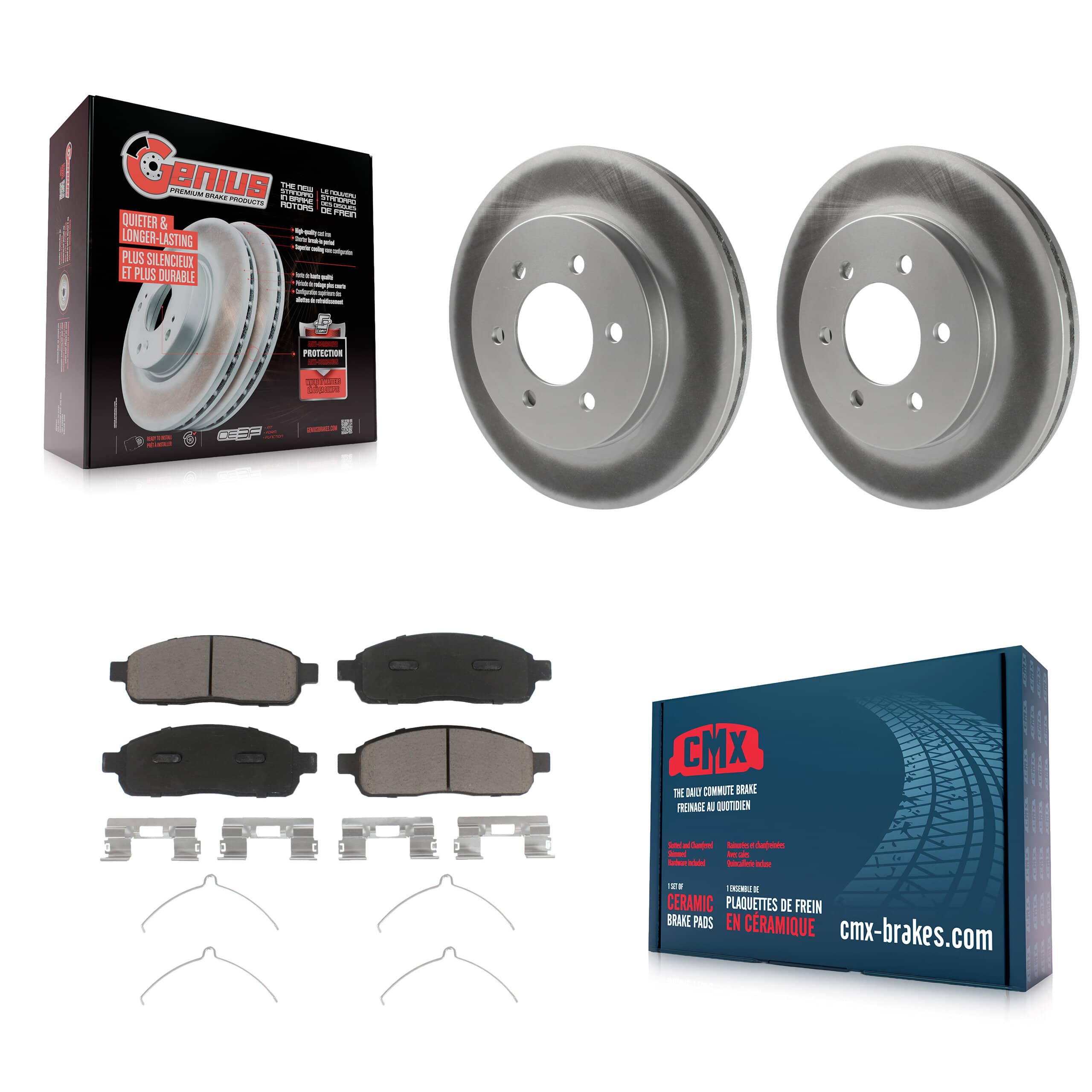 Transit Auto - KGC-100222 - Front Disc Brake Kits