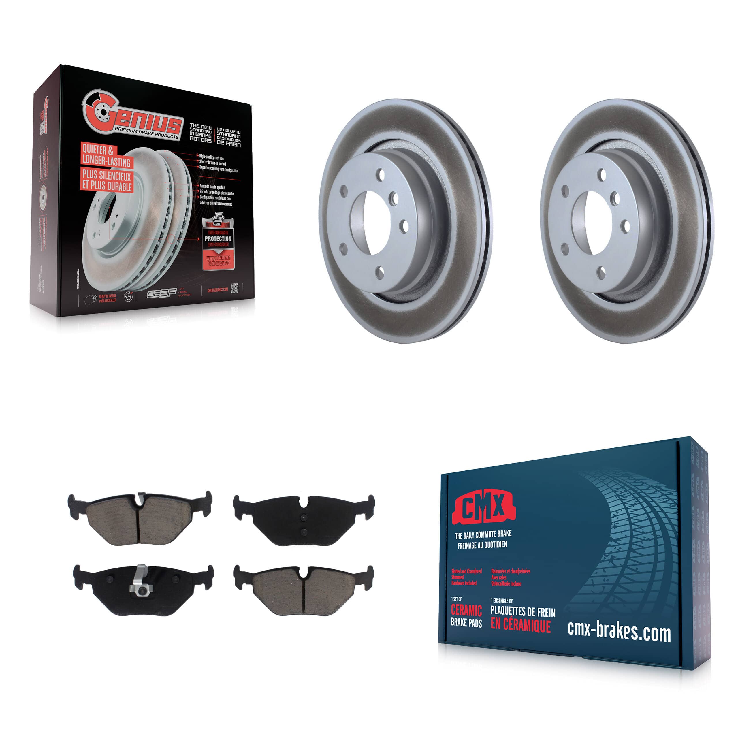 Transit Auto - KGC-101618 - Rear Disc Brake Kits