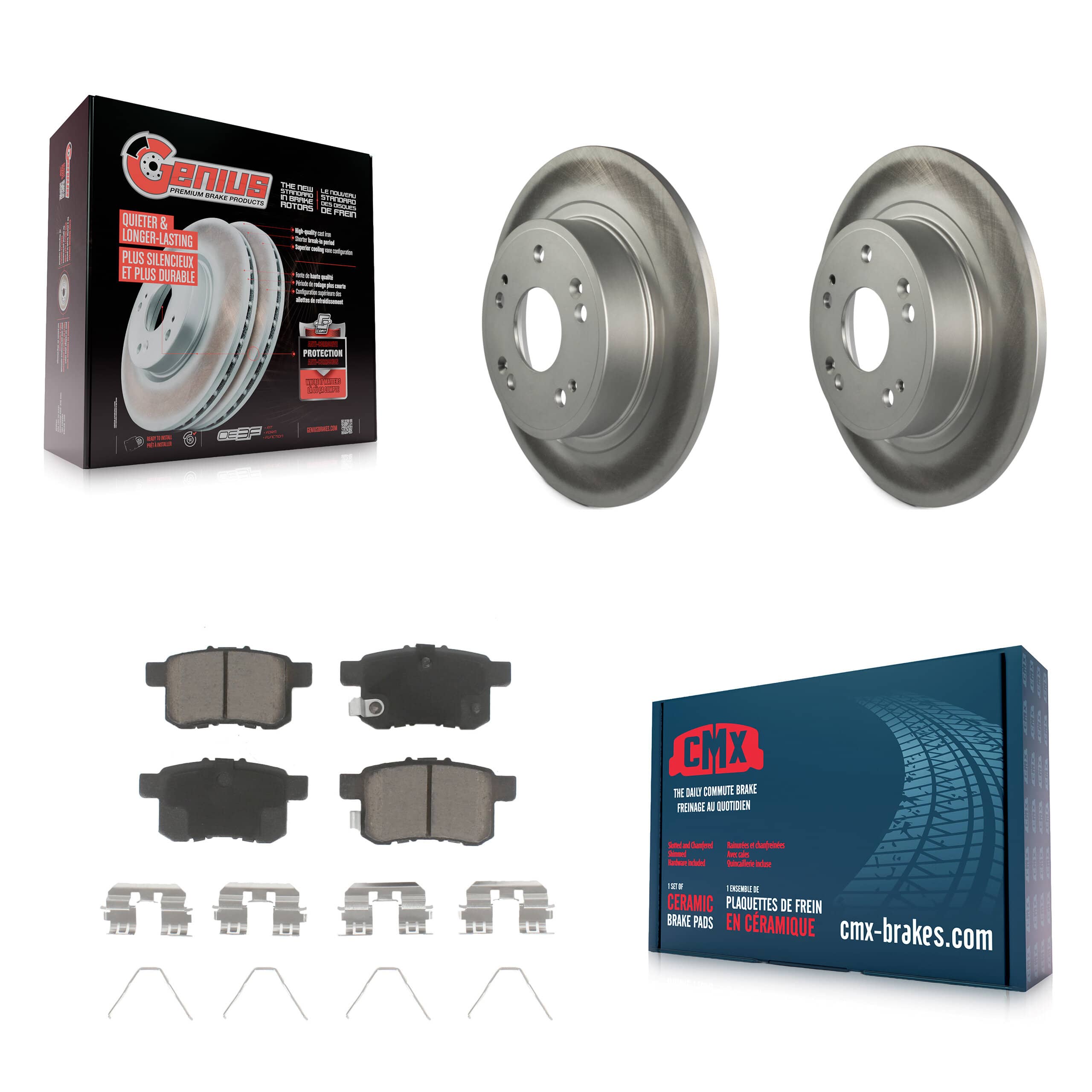 Transit Auto - KGC-101838 - Rear Disc Brake Kits