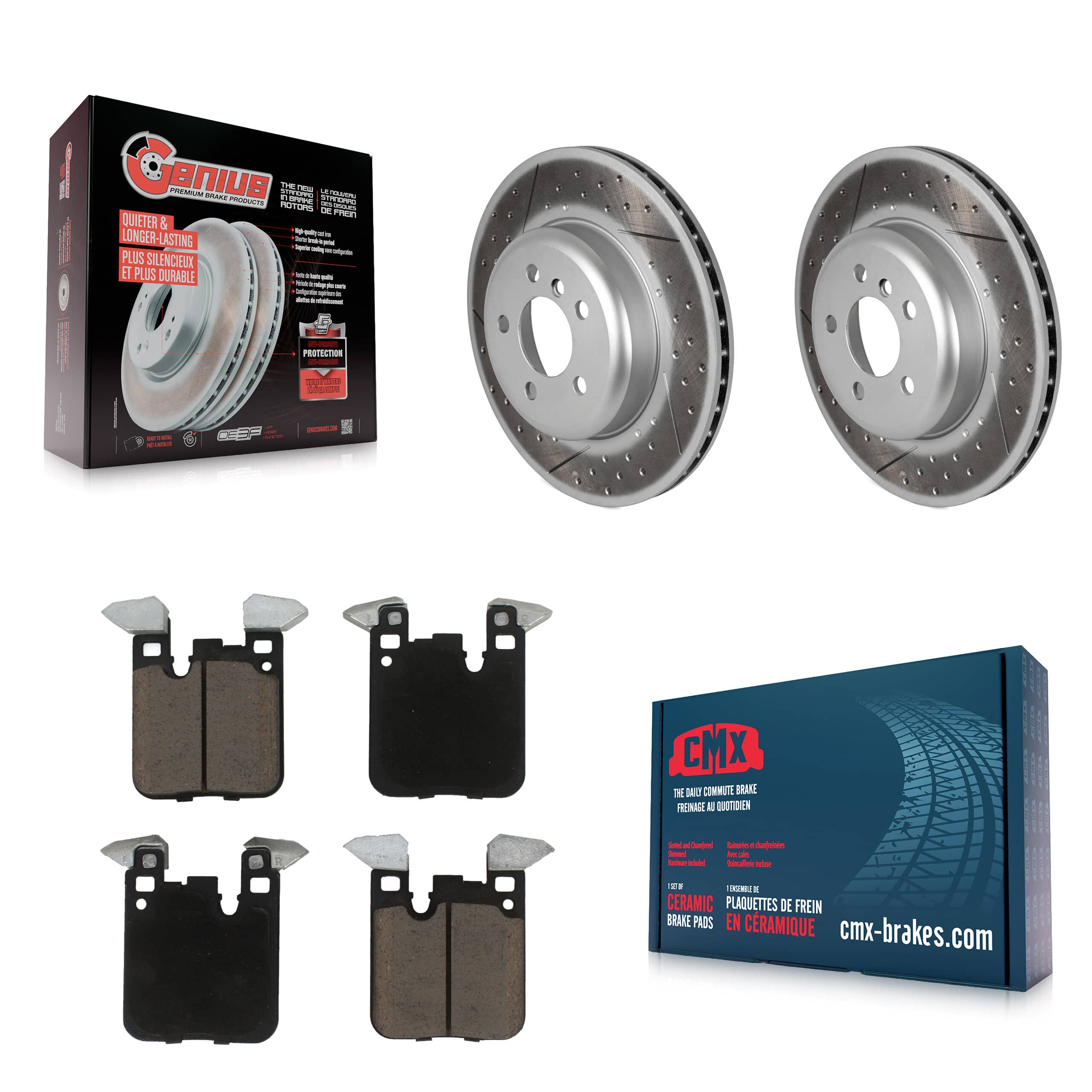 Transit Auto - KGC-102171 - Rear Disc Brake Kits