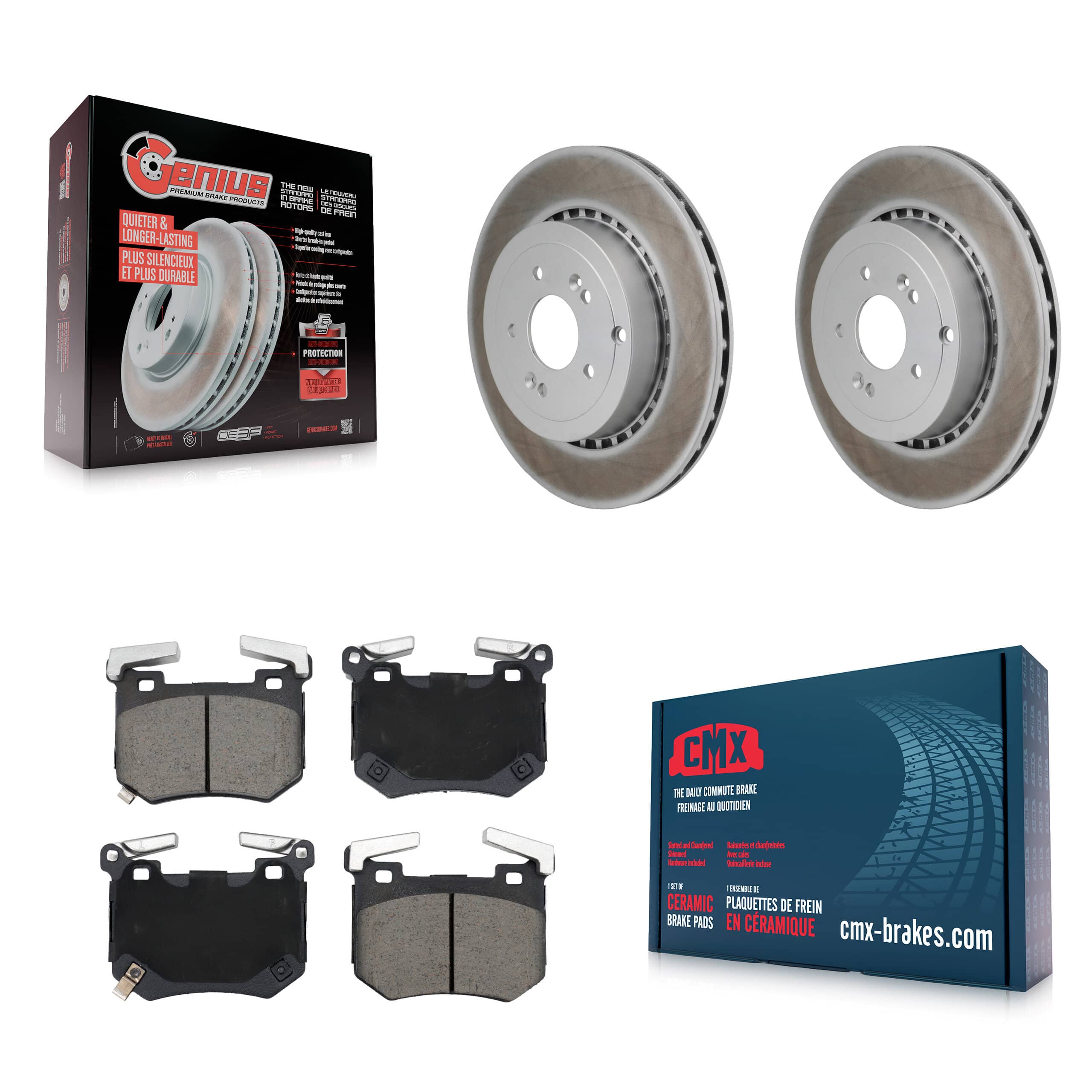 Transit Auto - KGC-102824 - Rear Disc Brake Kits