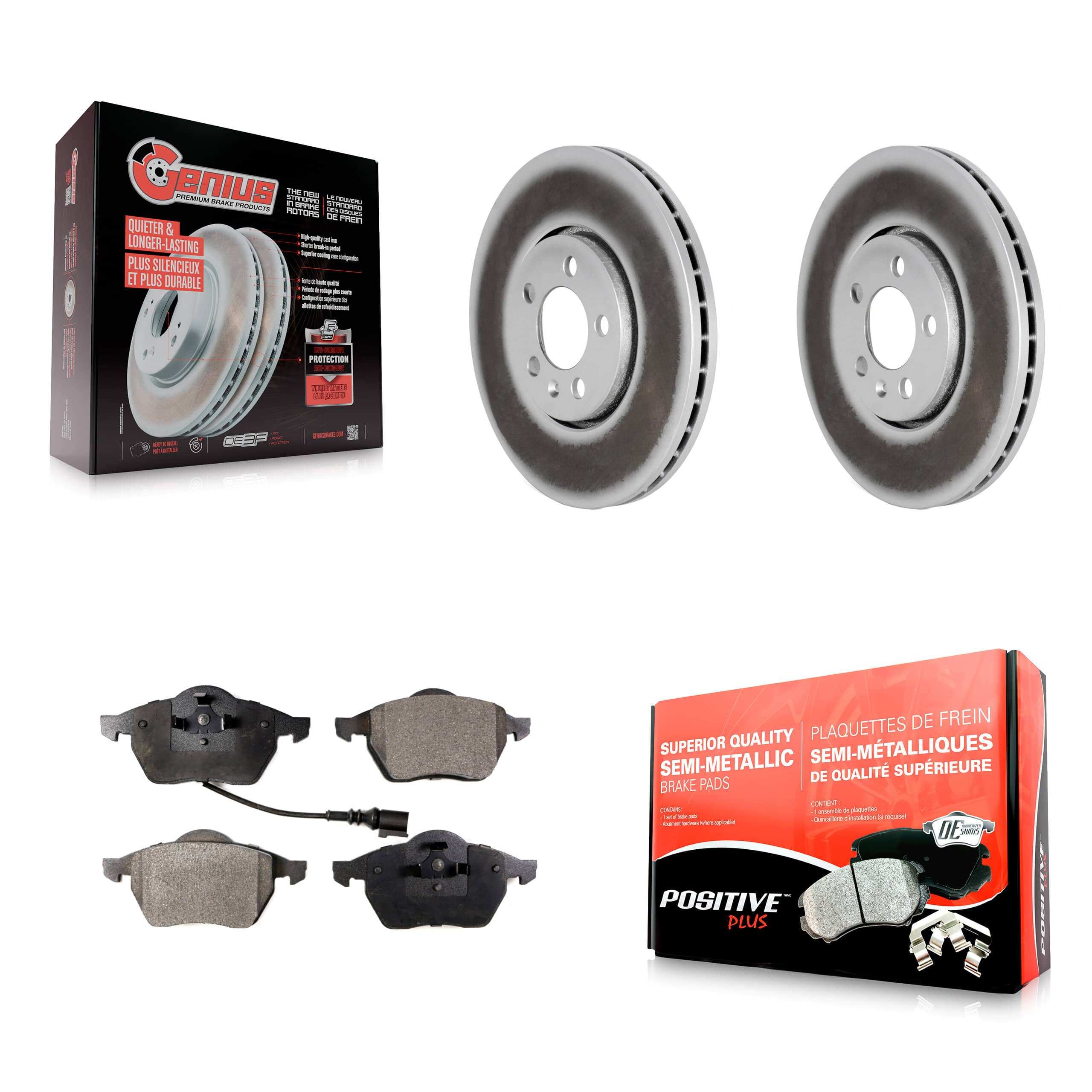 Transit Auto - KGF-100224 - Front Disc Brake Kits