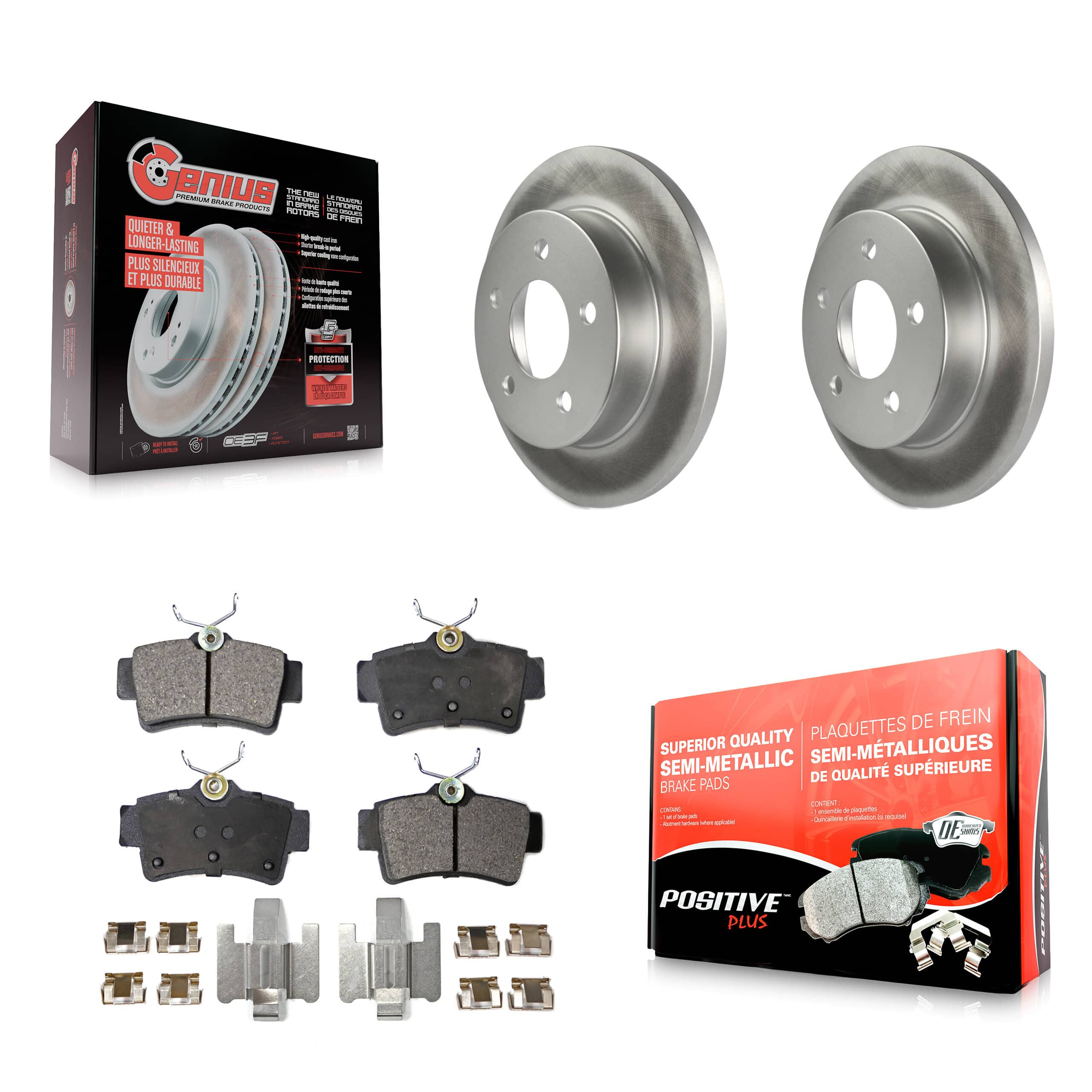 Transit Auto - KGF-101248 - Rear Disc Brake Kits