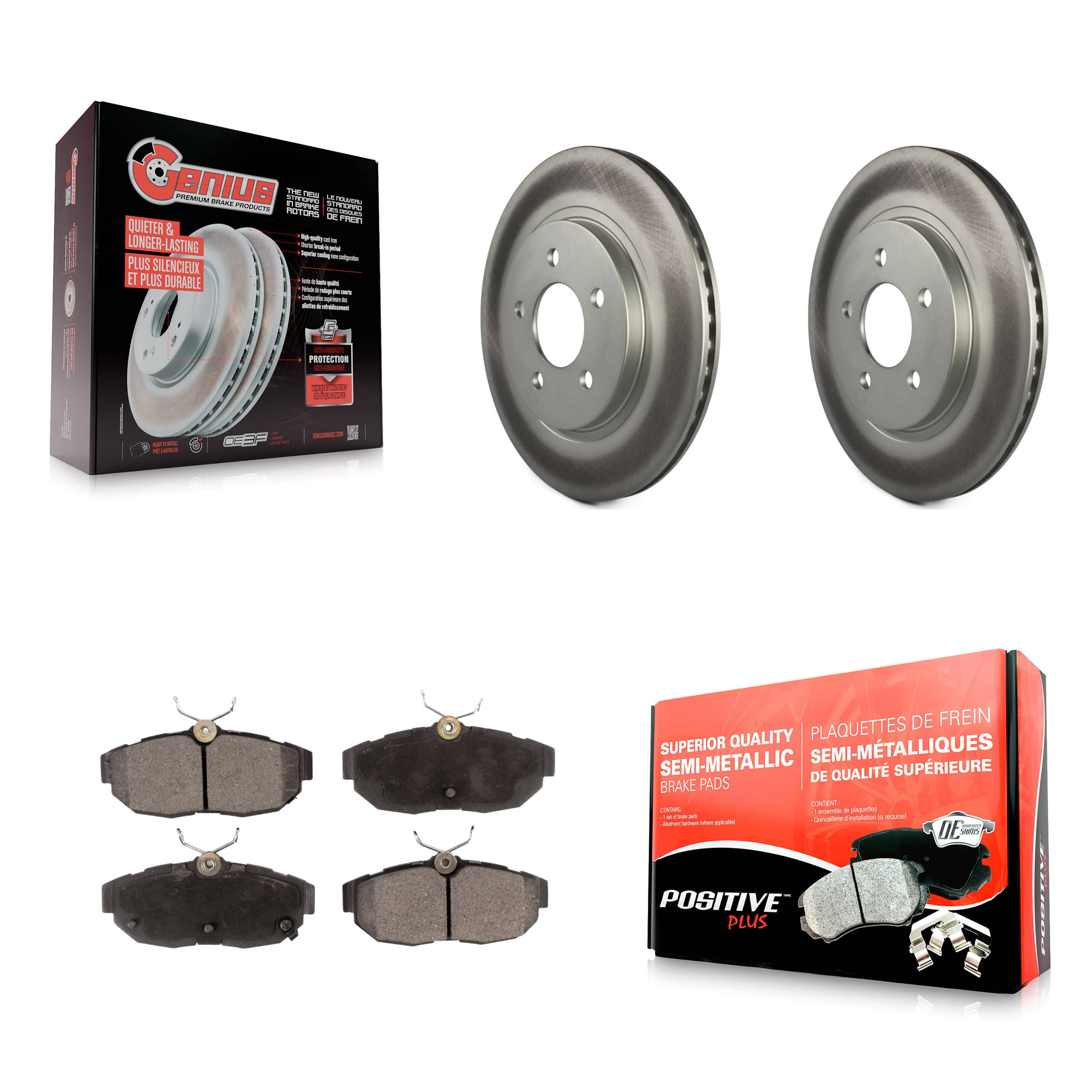 Transit Auto - KGF-101266 - Rear Disc Brake Kits