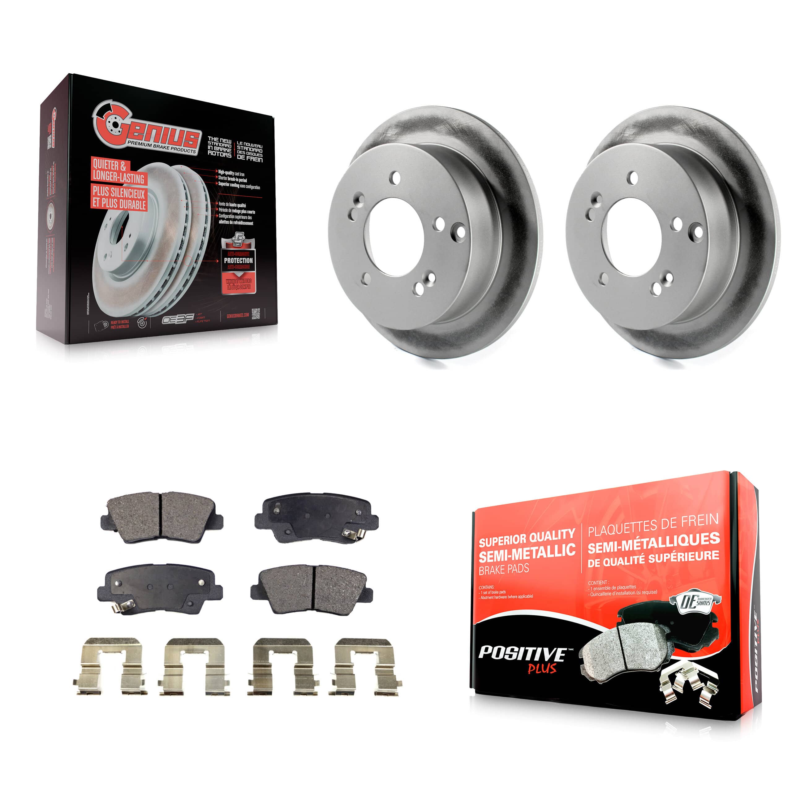 Transit Auto - KGF-101374 - Rear Disc Brake Kits