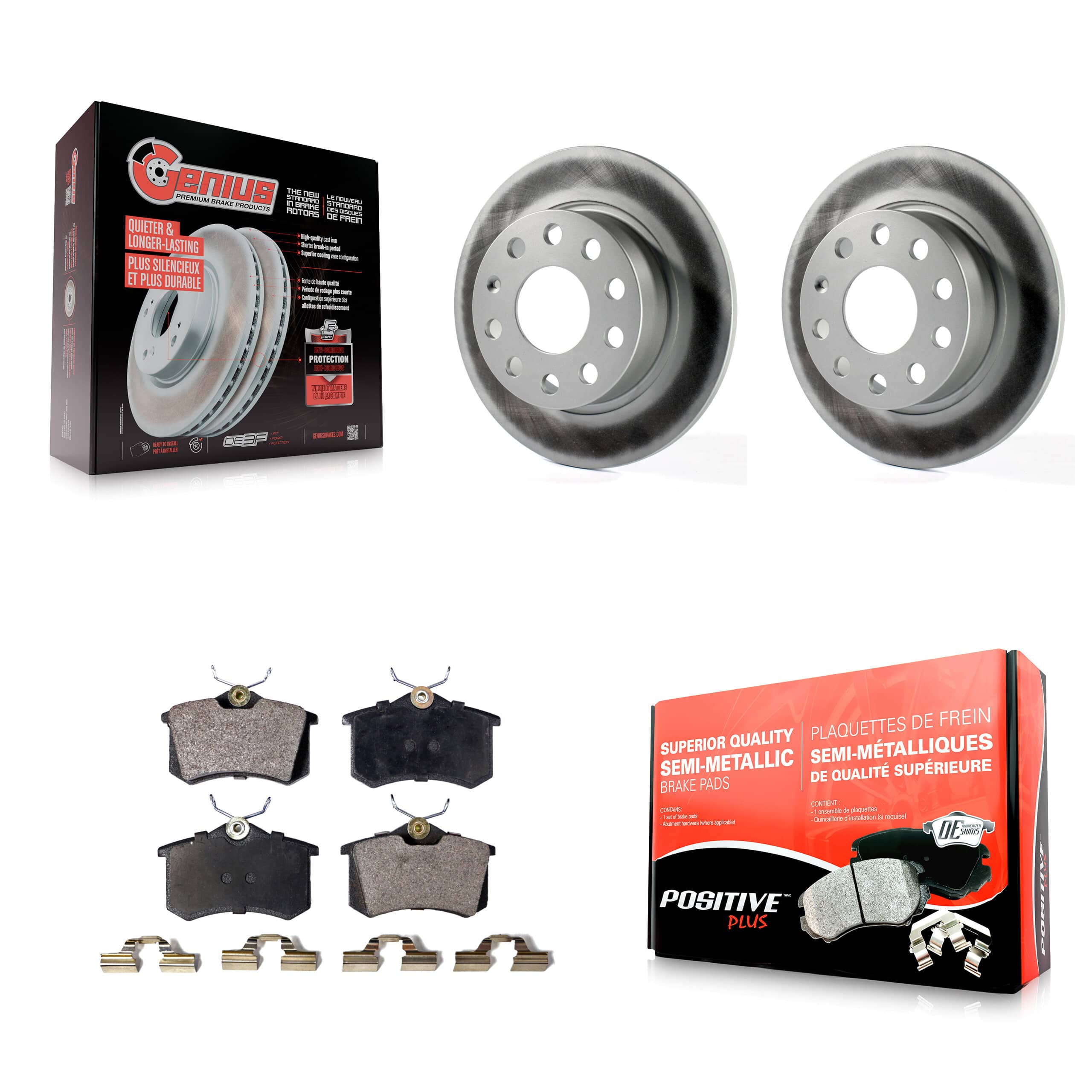 Transit Auto - KGF-101516 - Rear Disc Brake Kits
