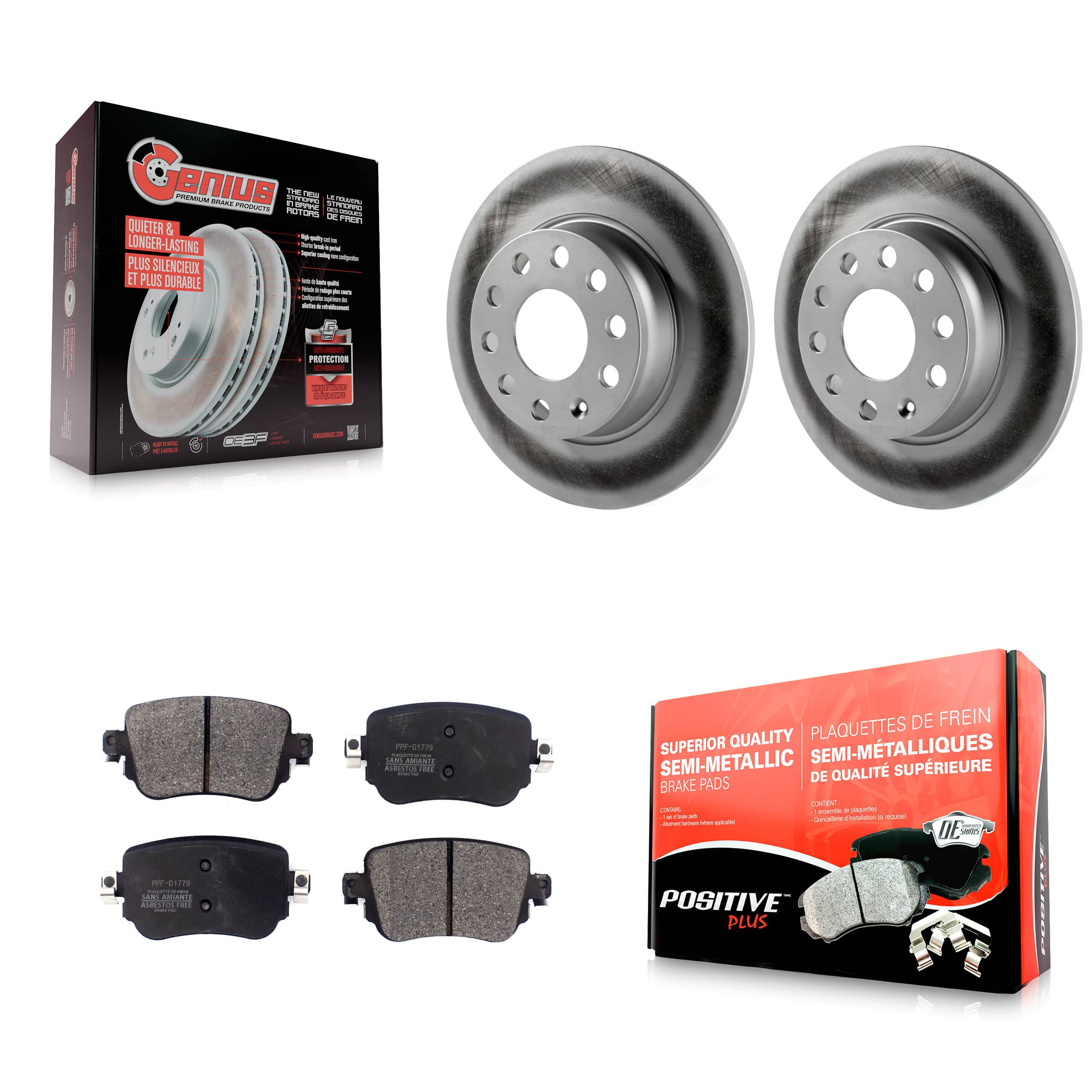 Transit Auto - KGF-101775 - Rear Disc Brake Kits