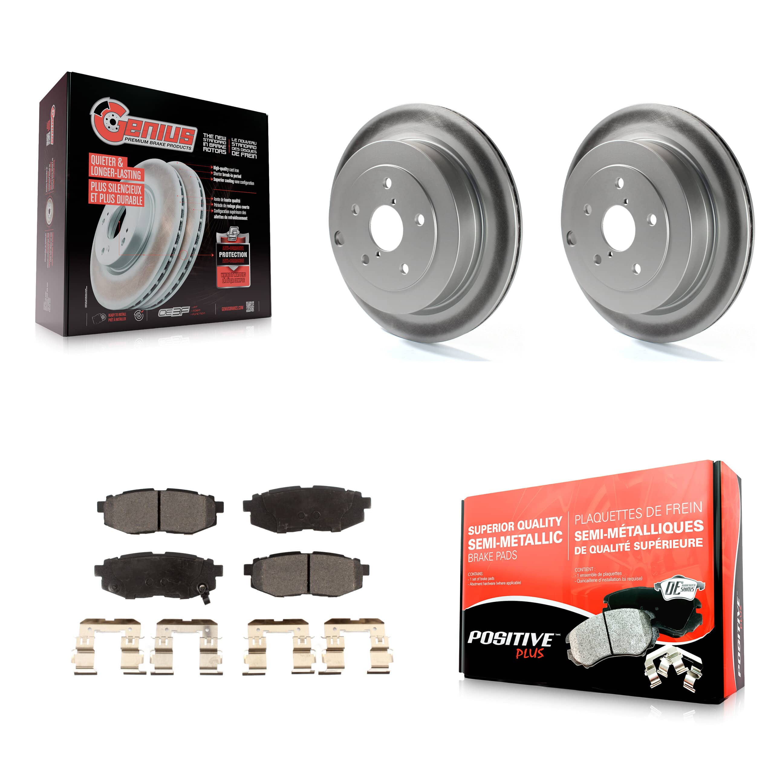 Transit Auto - KGF-102281 - Rear Disc Brake Kits