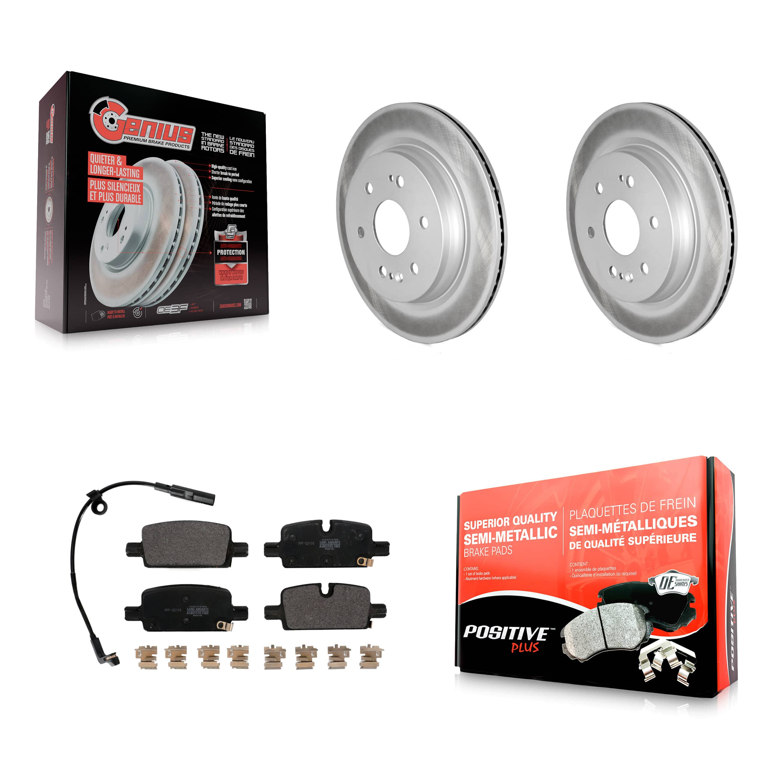 Transit Auto - KGF-102642 - Rear Disc Brake Kits