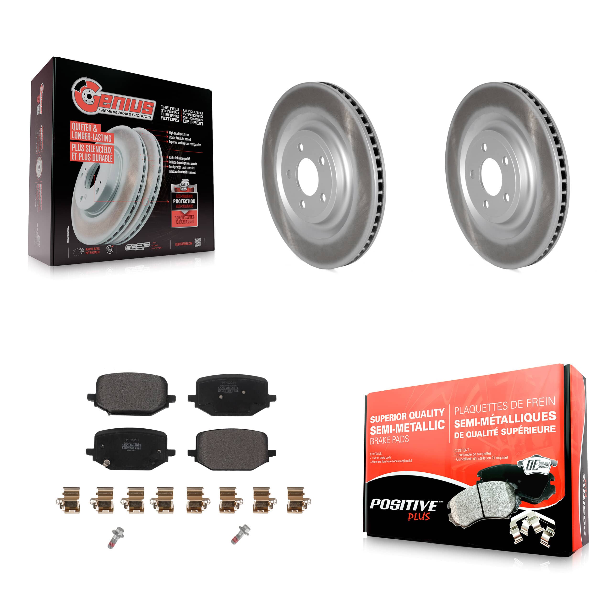 Transit Auto - KGF-102654 - Rear Disc Brake Kits