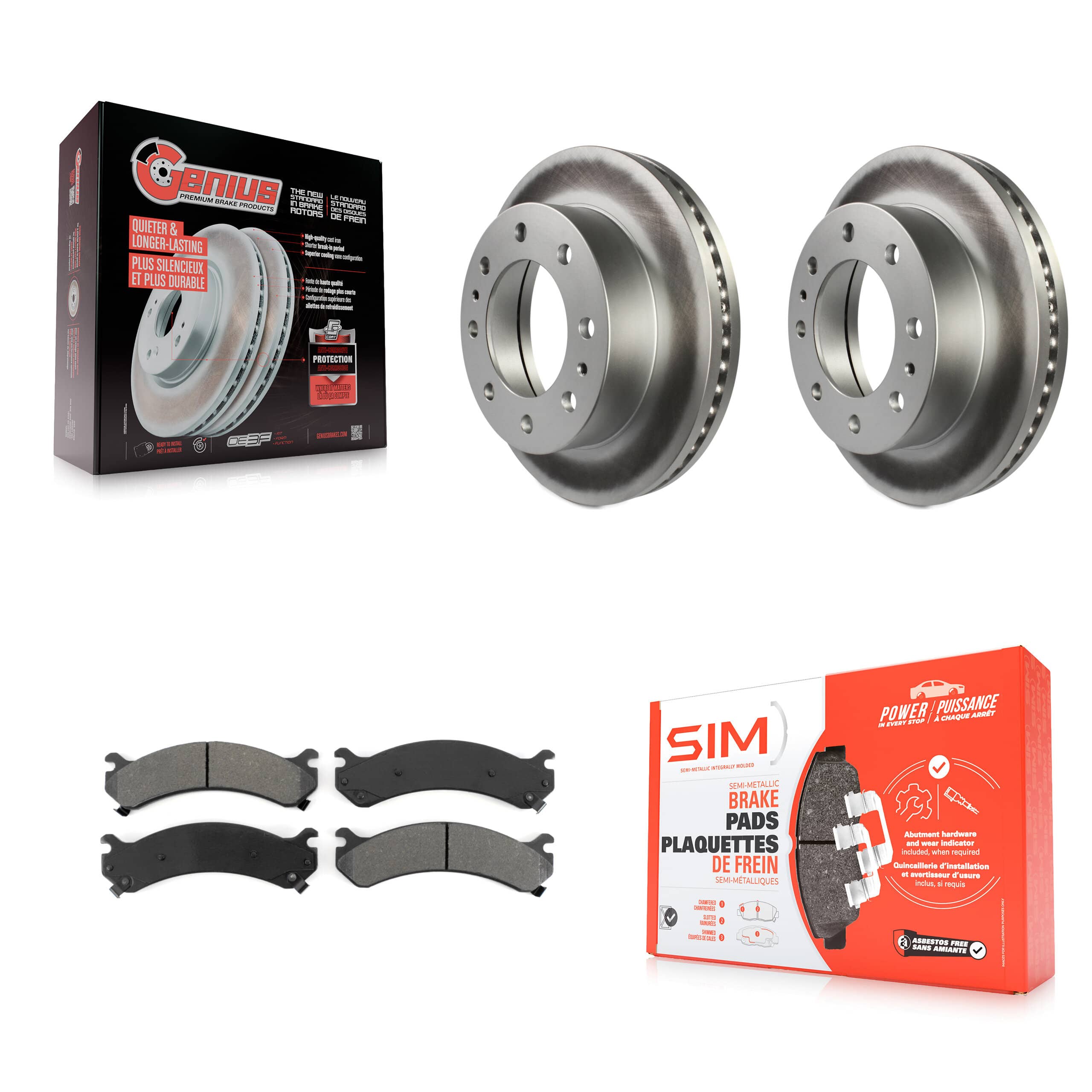 Transit Auto - KGS-100017 - Front Disc Brake Kits