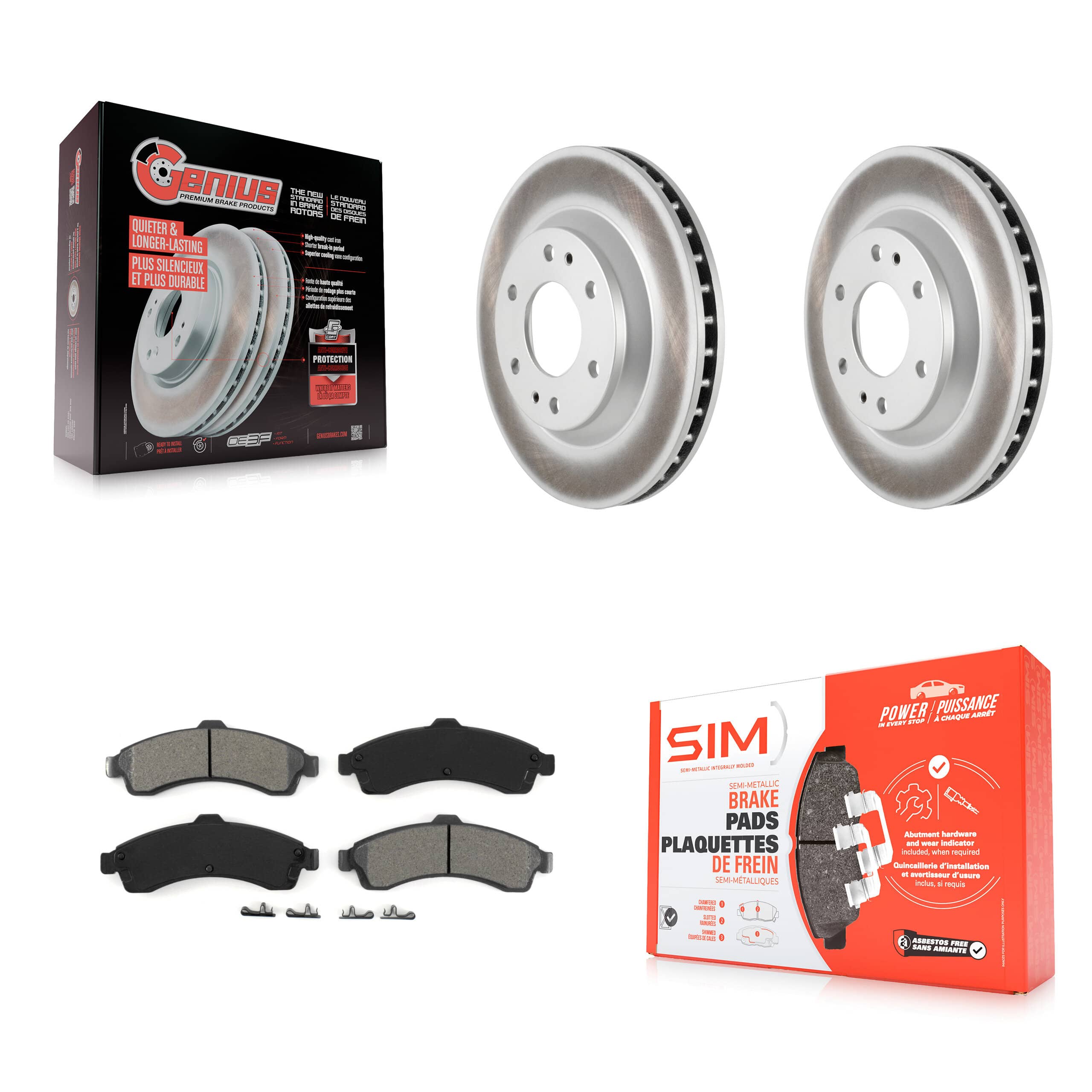 Transit Auto - KGS-100018 - Front Disc Brake Kits