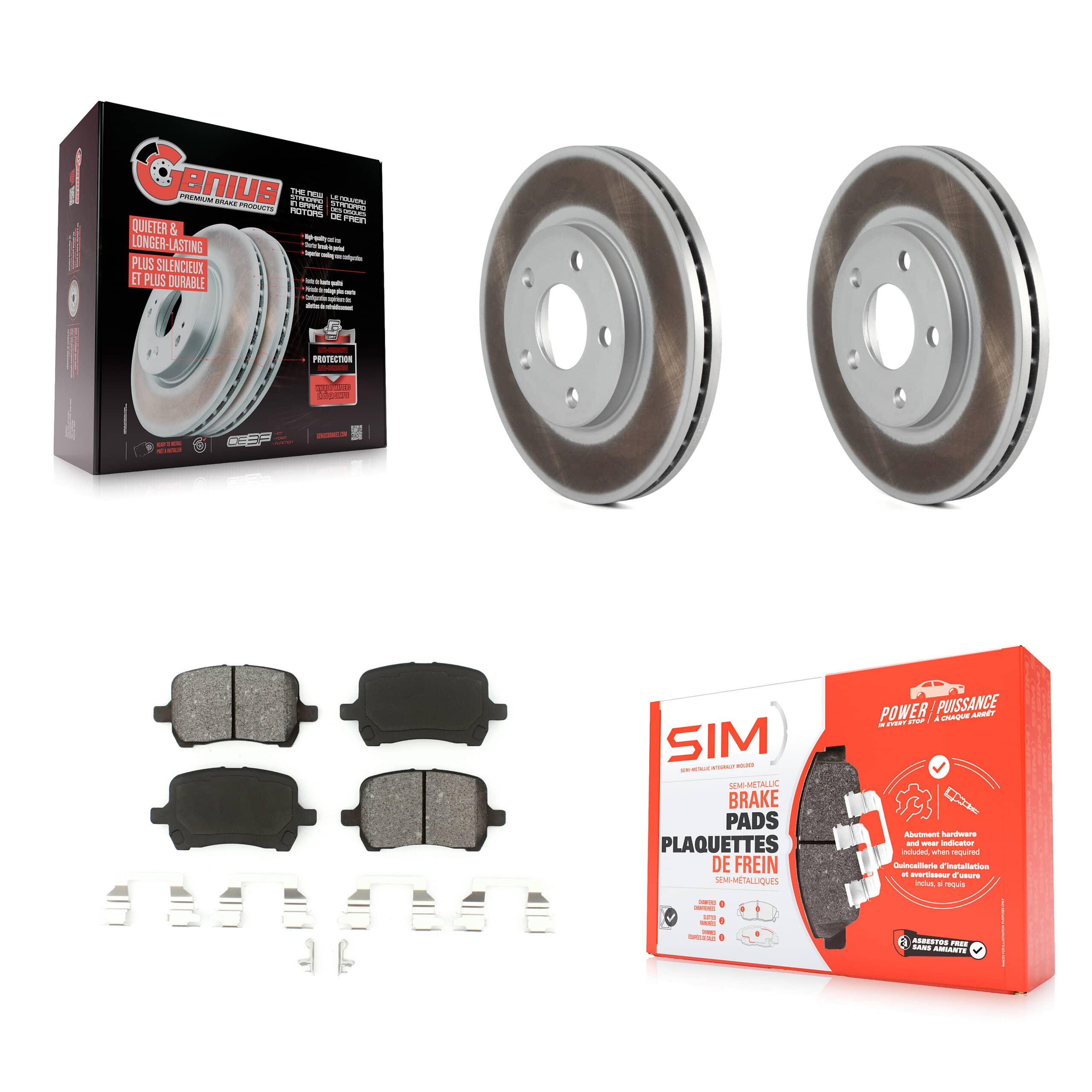 Transit Auto - KGS-100033 - Front Disc Brake Kits