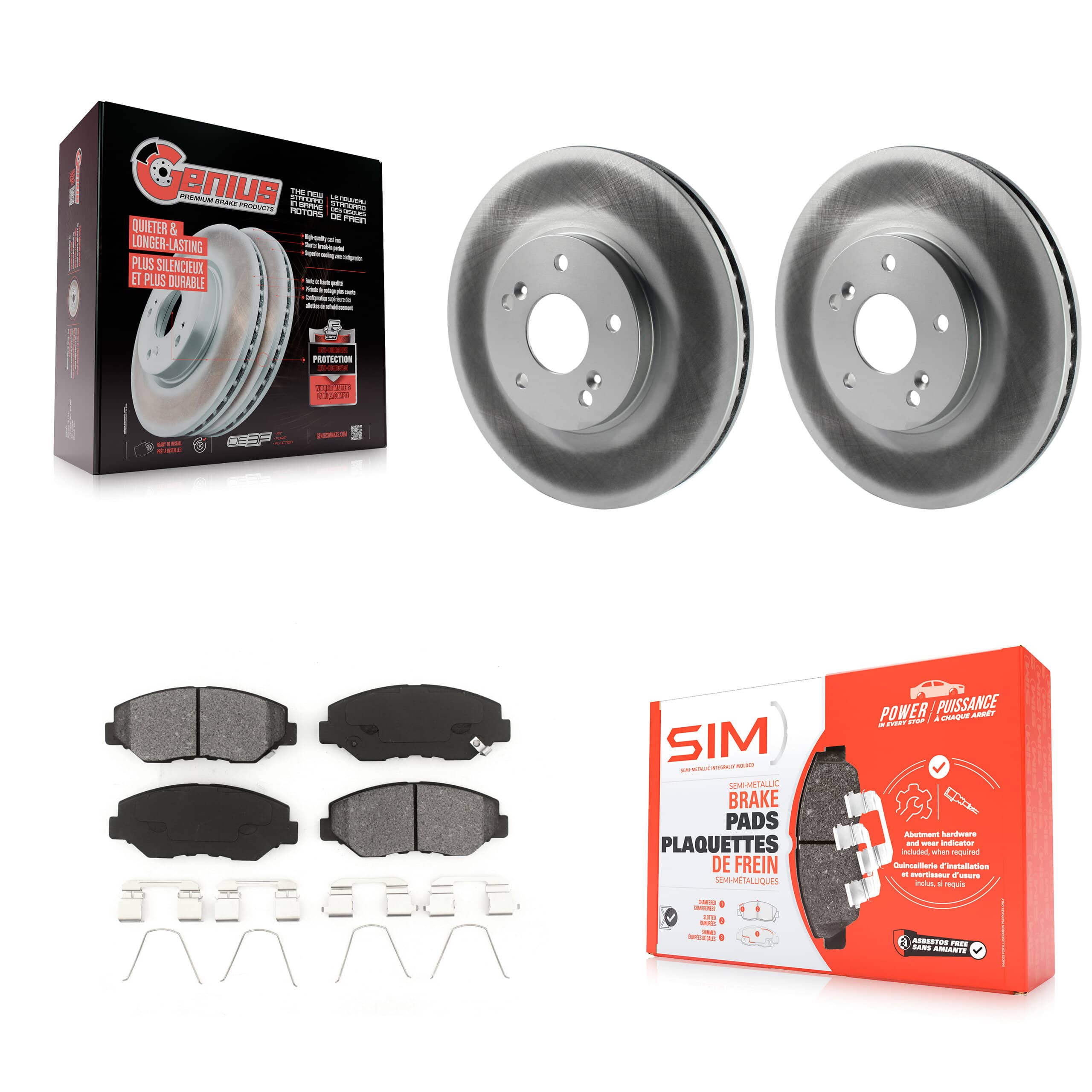 Transit Auto - KGS-100221 - Front Disc Brake Kits