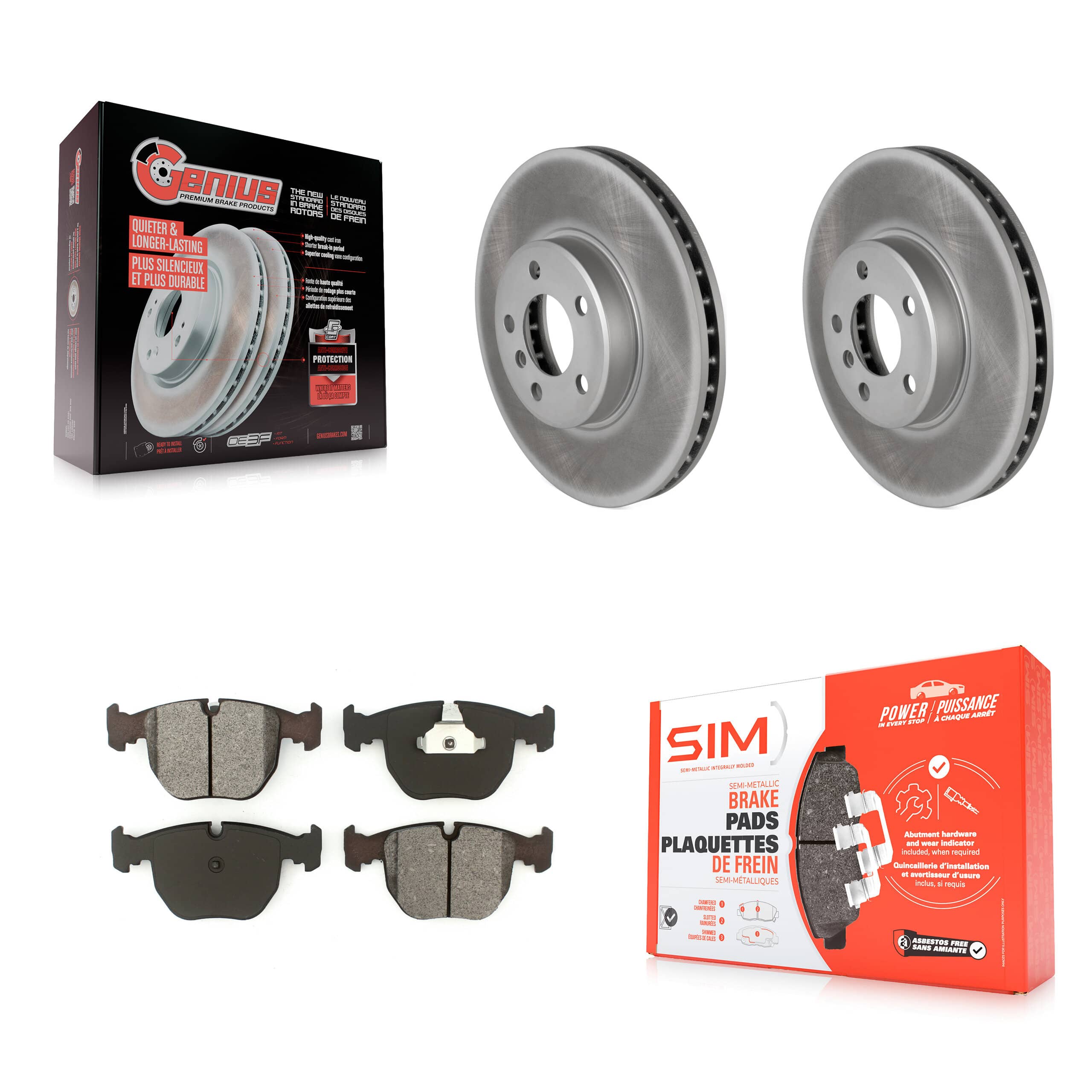 Transit Auto - KGS-100241 - Front Disc Brake Kits