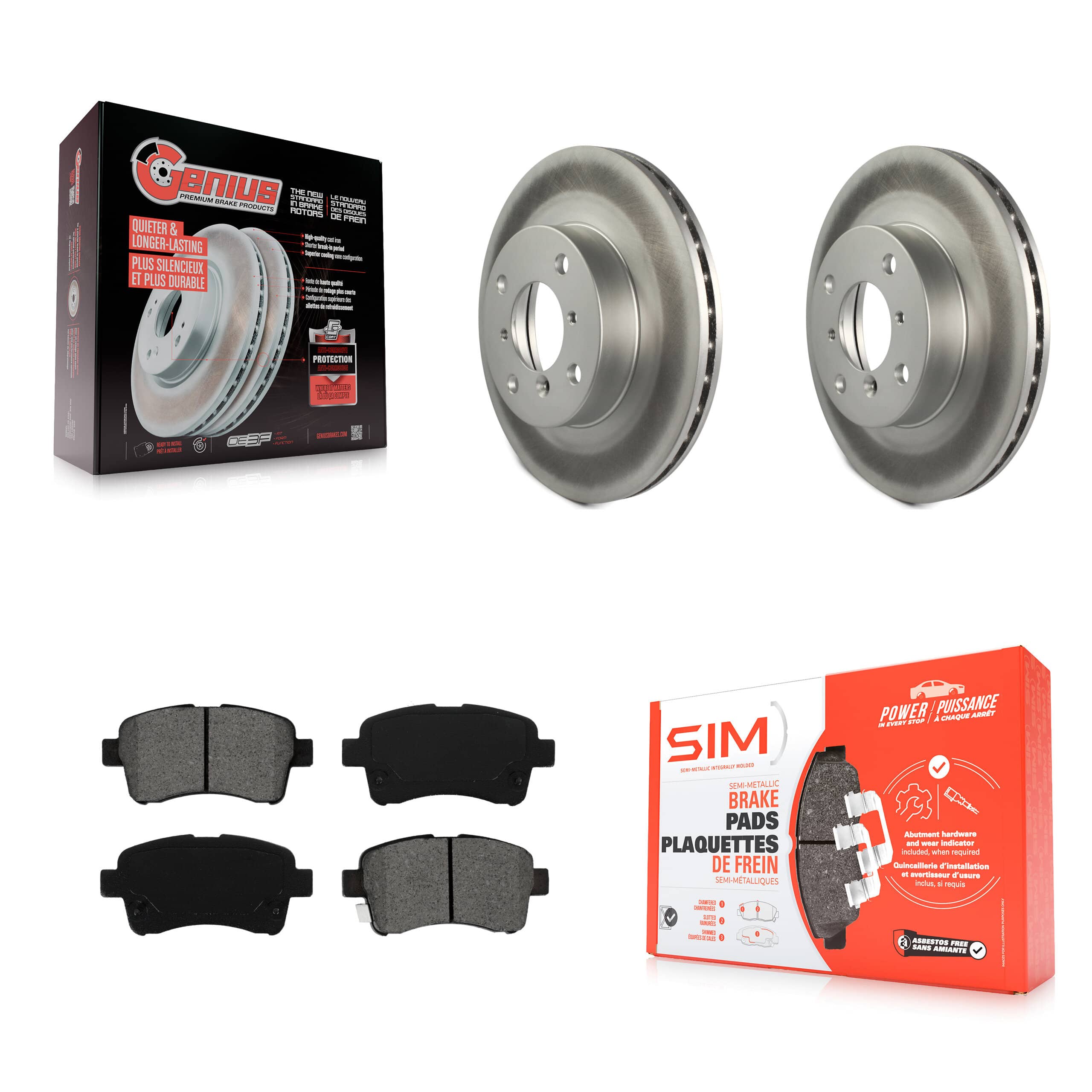 Transit Auto - KGS-100246 - Front Disc Brake Kits