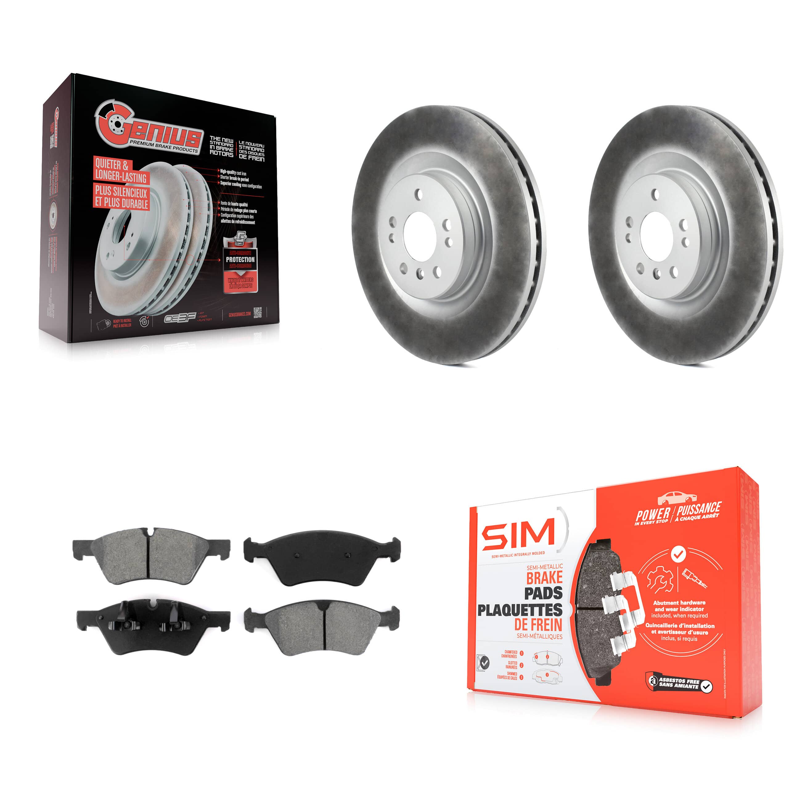 Transit Auto - KGS-100338 - Front Disc Brake Kits