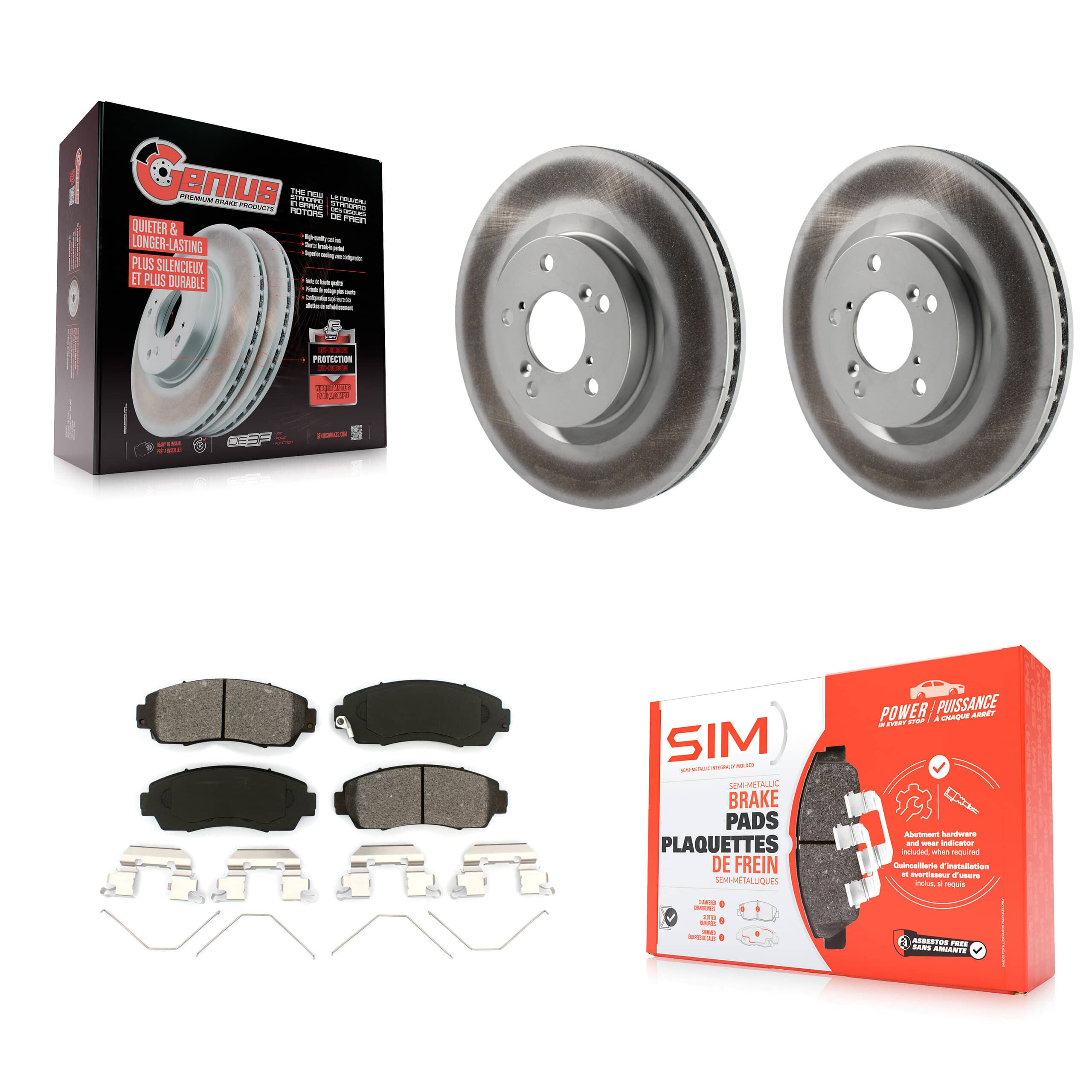 Transit Auto - KGS-100423 - Front Disc Brake Kits