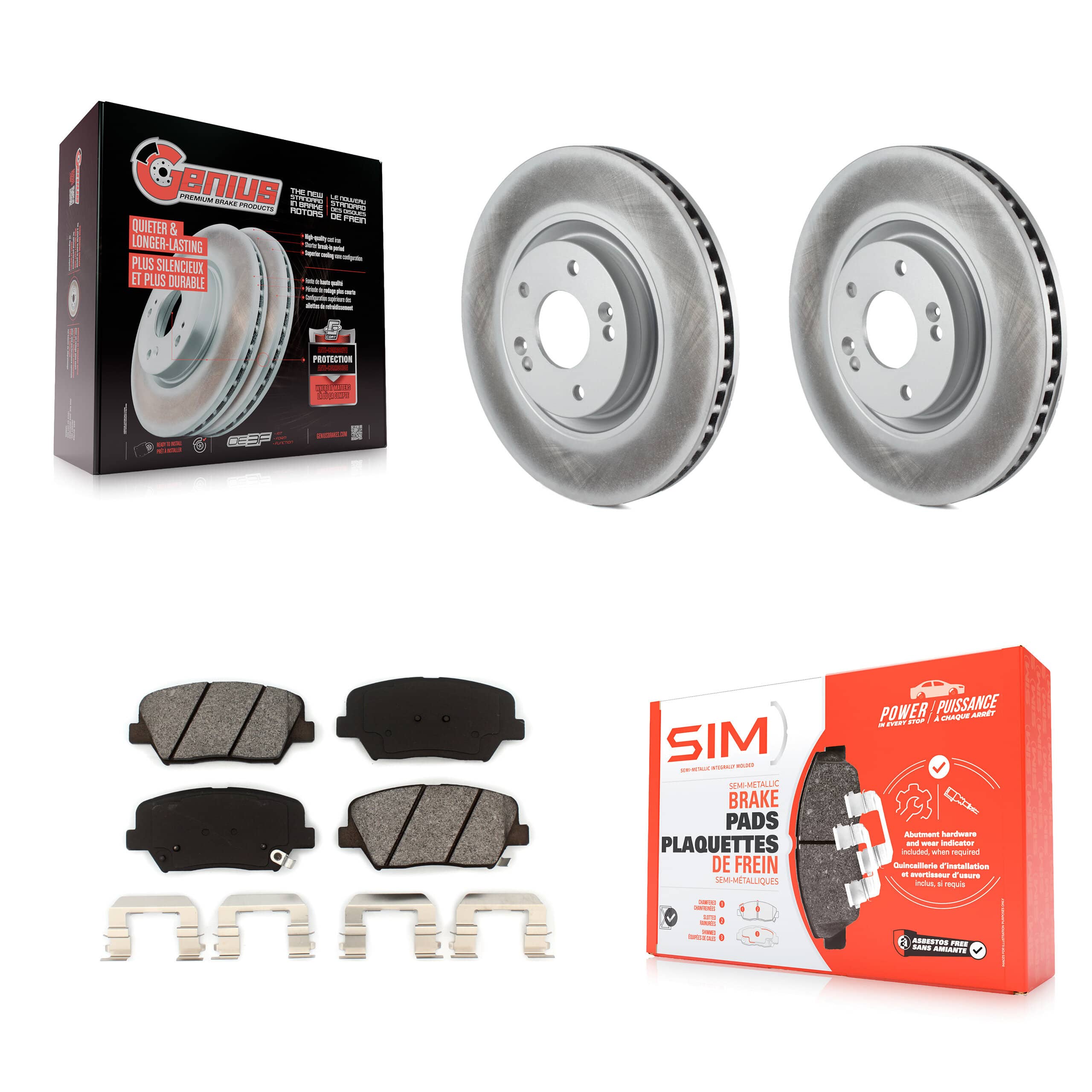 Transit Auto - KGS-100455 - Front Disc Brake Kits