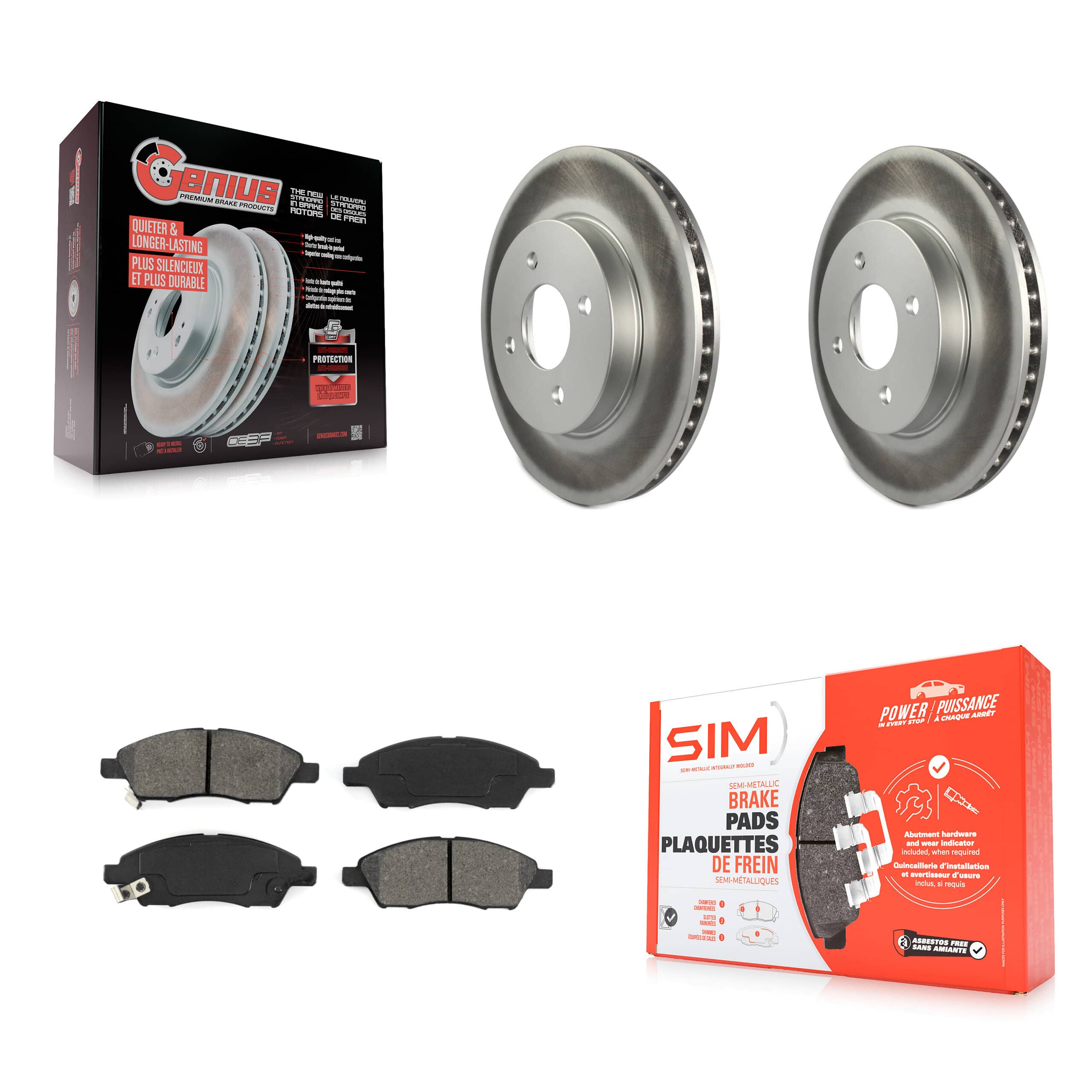 Transit Auto - KGS-100469 - Front Disc Brake Kits