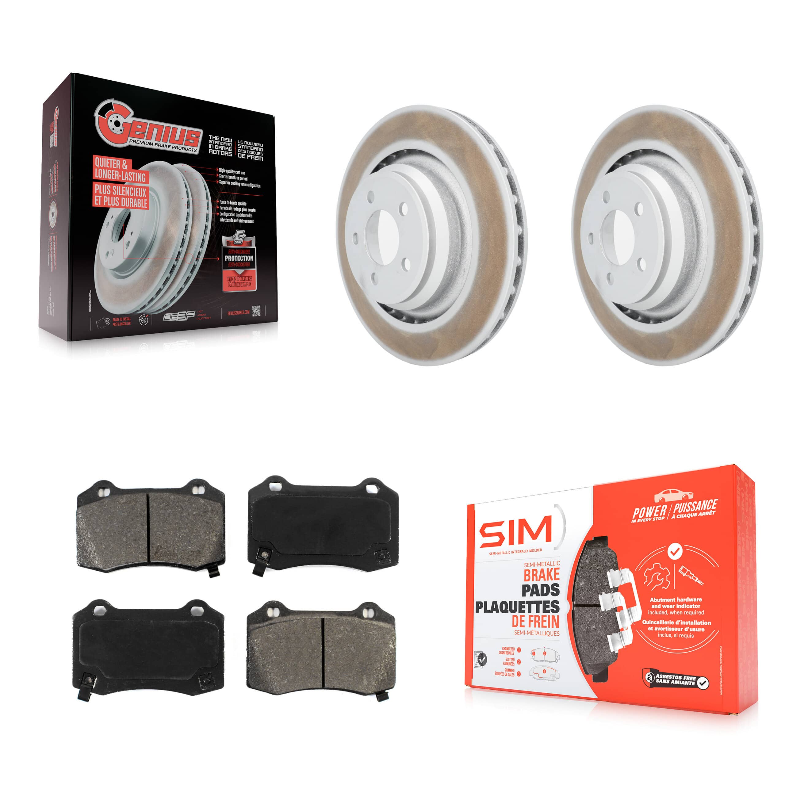 Transit Auto - KGS-101239 - Rear Disc Brake Kits